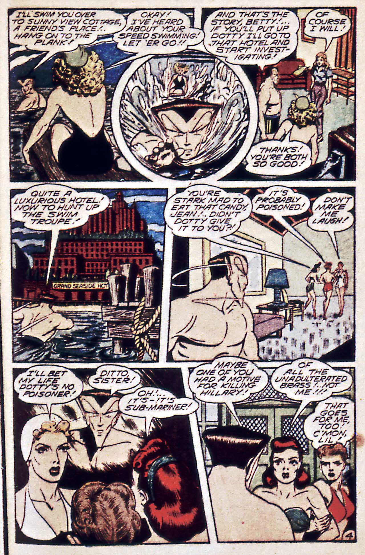 Read online The Human Torch (1940) comic -  Issue #20 - 26