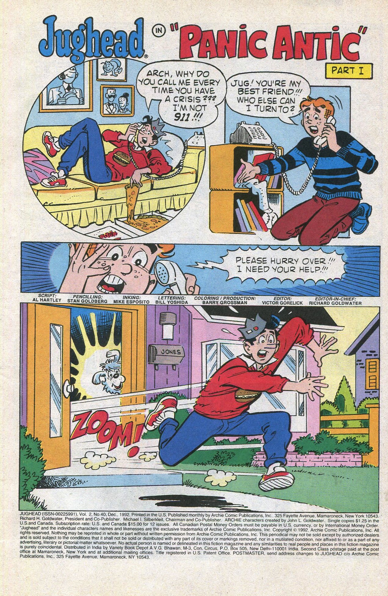 Read online Jughead (1987) comic -  Issue #40 - 3