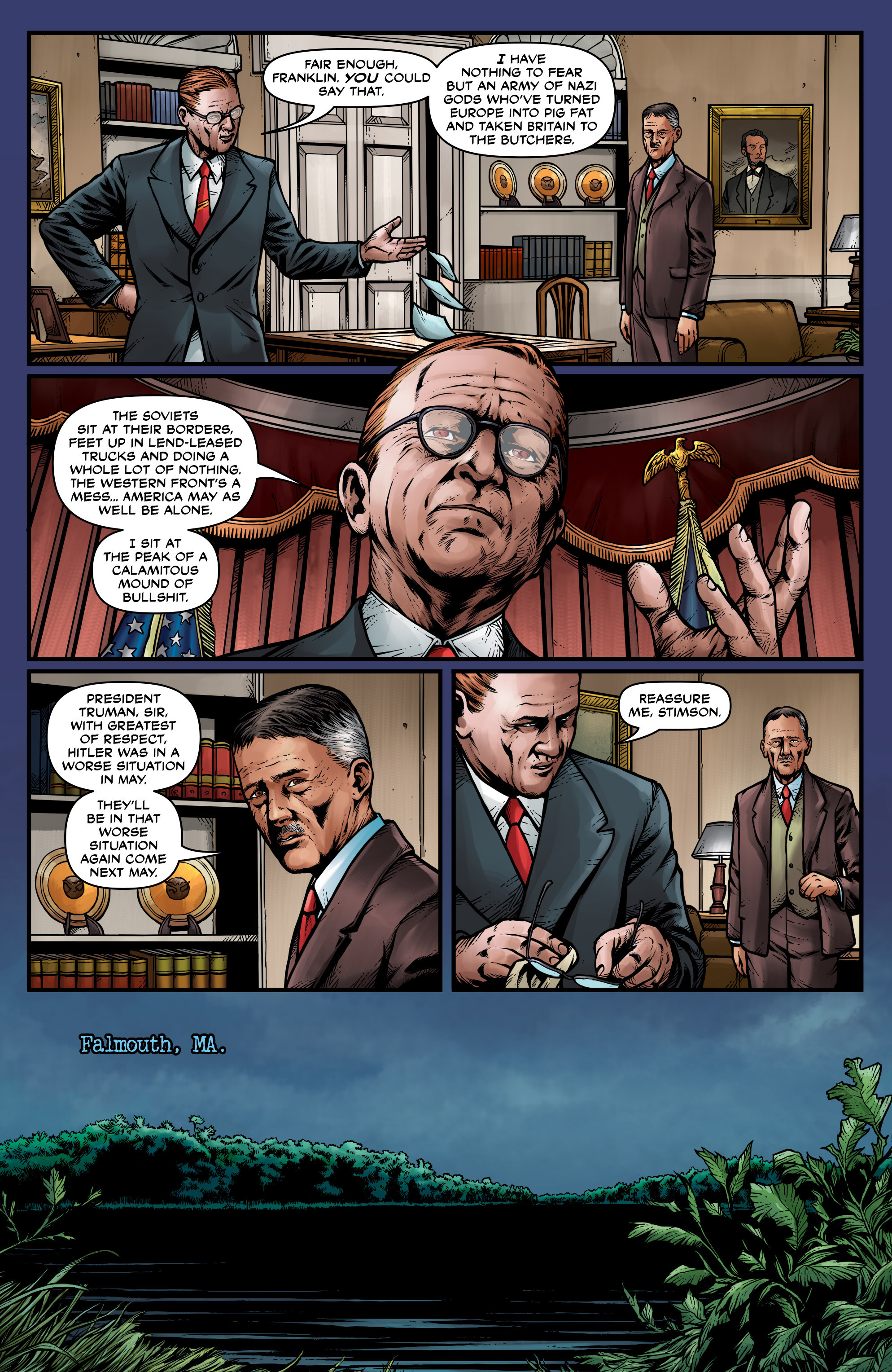 Read online Uber: Invasion comic -  Issue #1 - 4