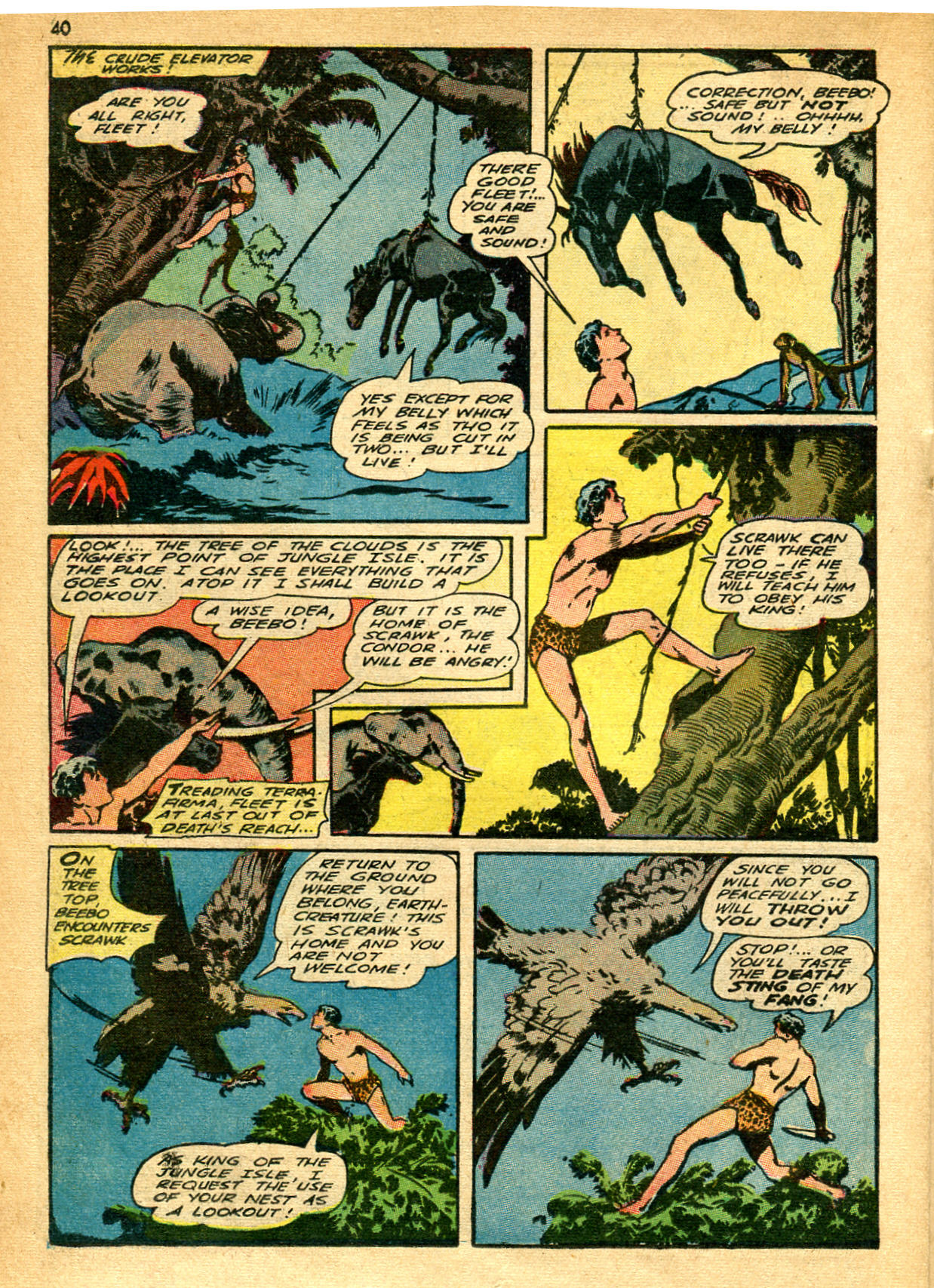 Read online Shadow Comics comic -  Issue #25 - 37