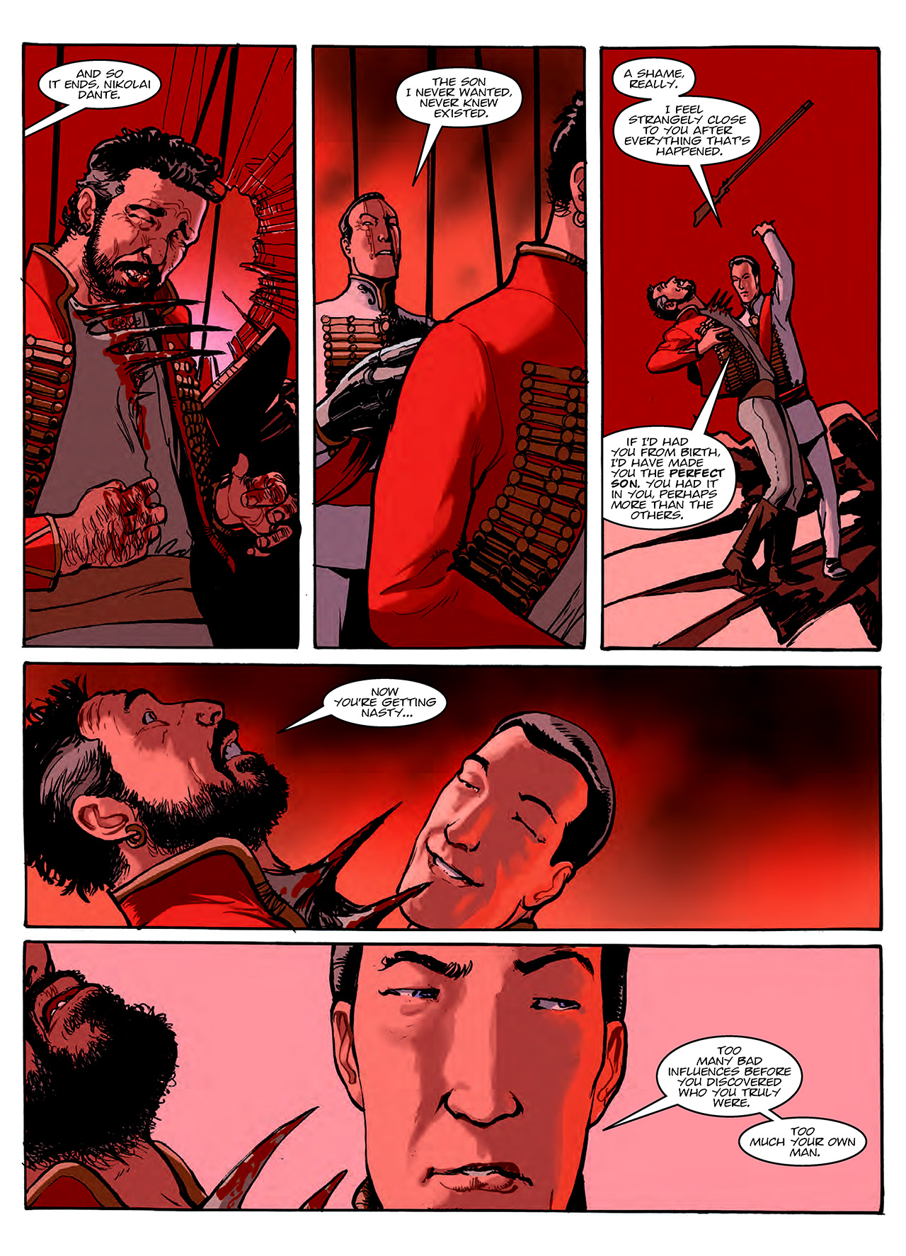 Read online Nikolai Dante comic -  Issue # TPB 11 - 112