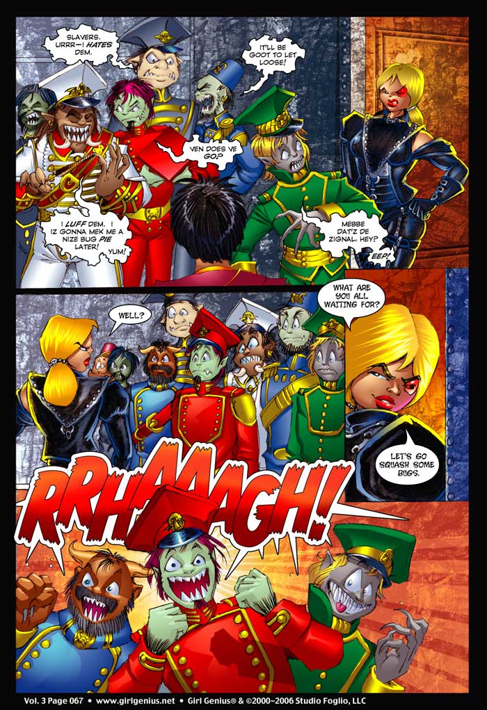 Read online Girl Genius (2002) comic -  Issue #3 - 65