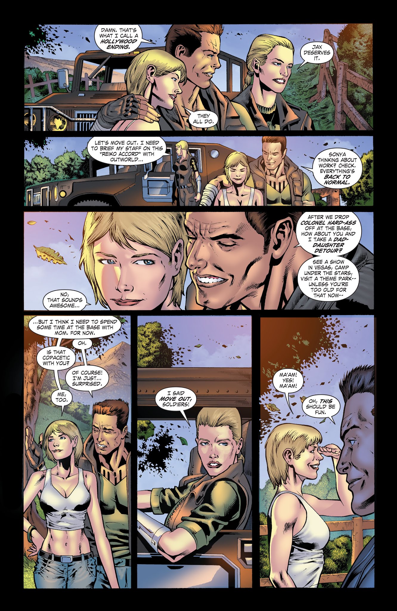 Read online Mortal Kombat X [I] comic -  Issue # _TPB 3 - 100