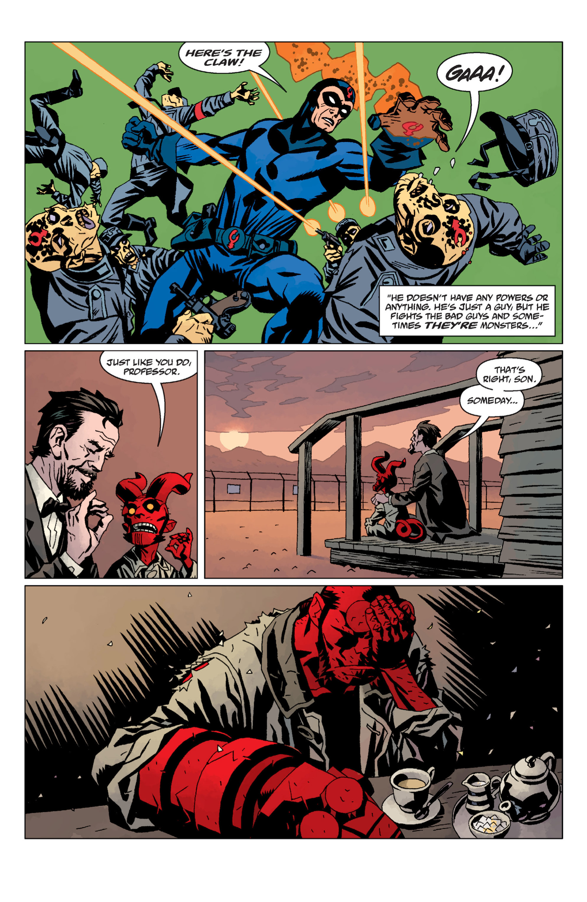 Read online Hellboy comic -  Issue #12 - 57