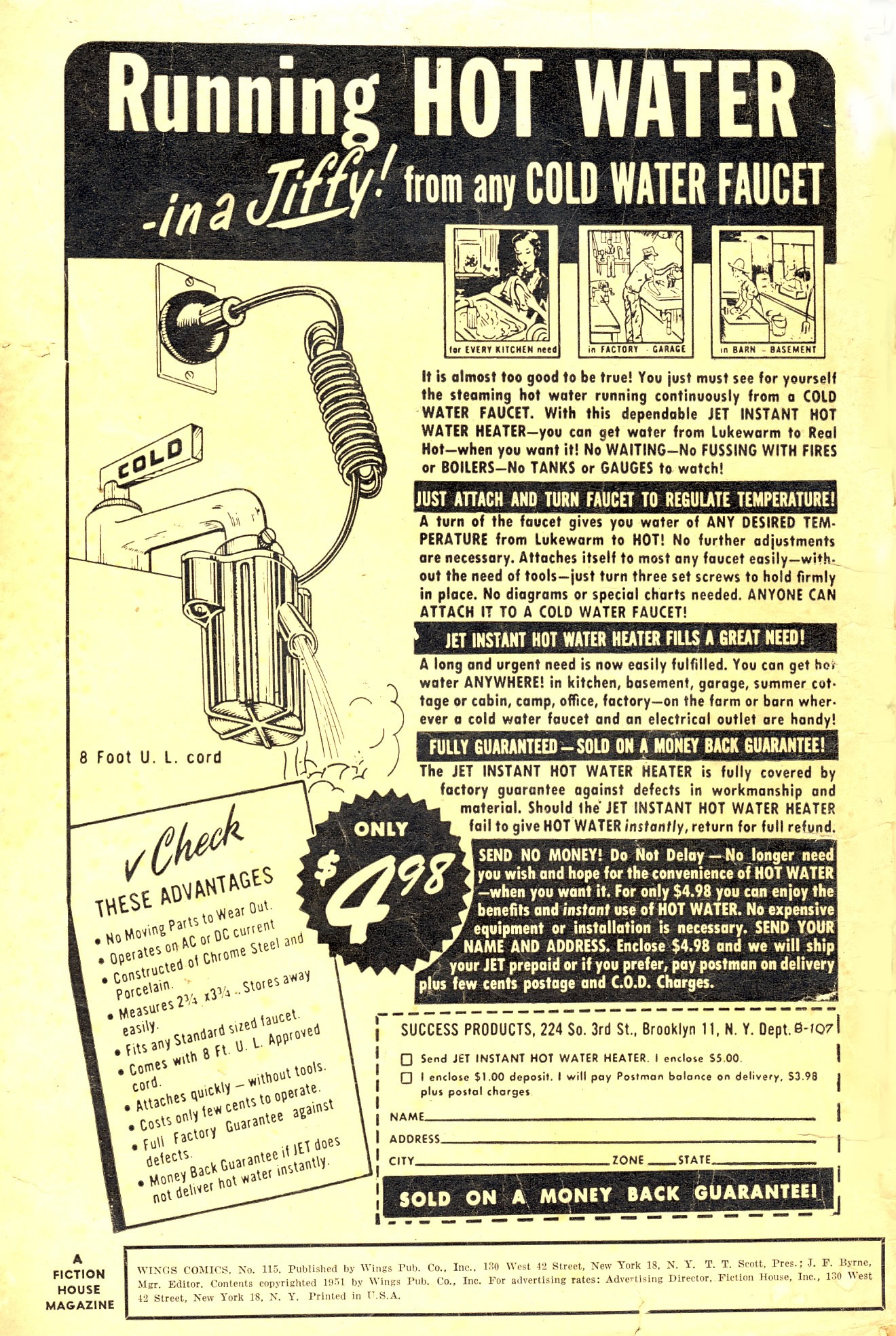 Read online Wings Comics comic -  Issue #115 - 2