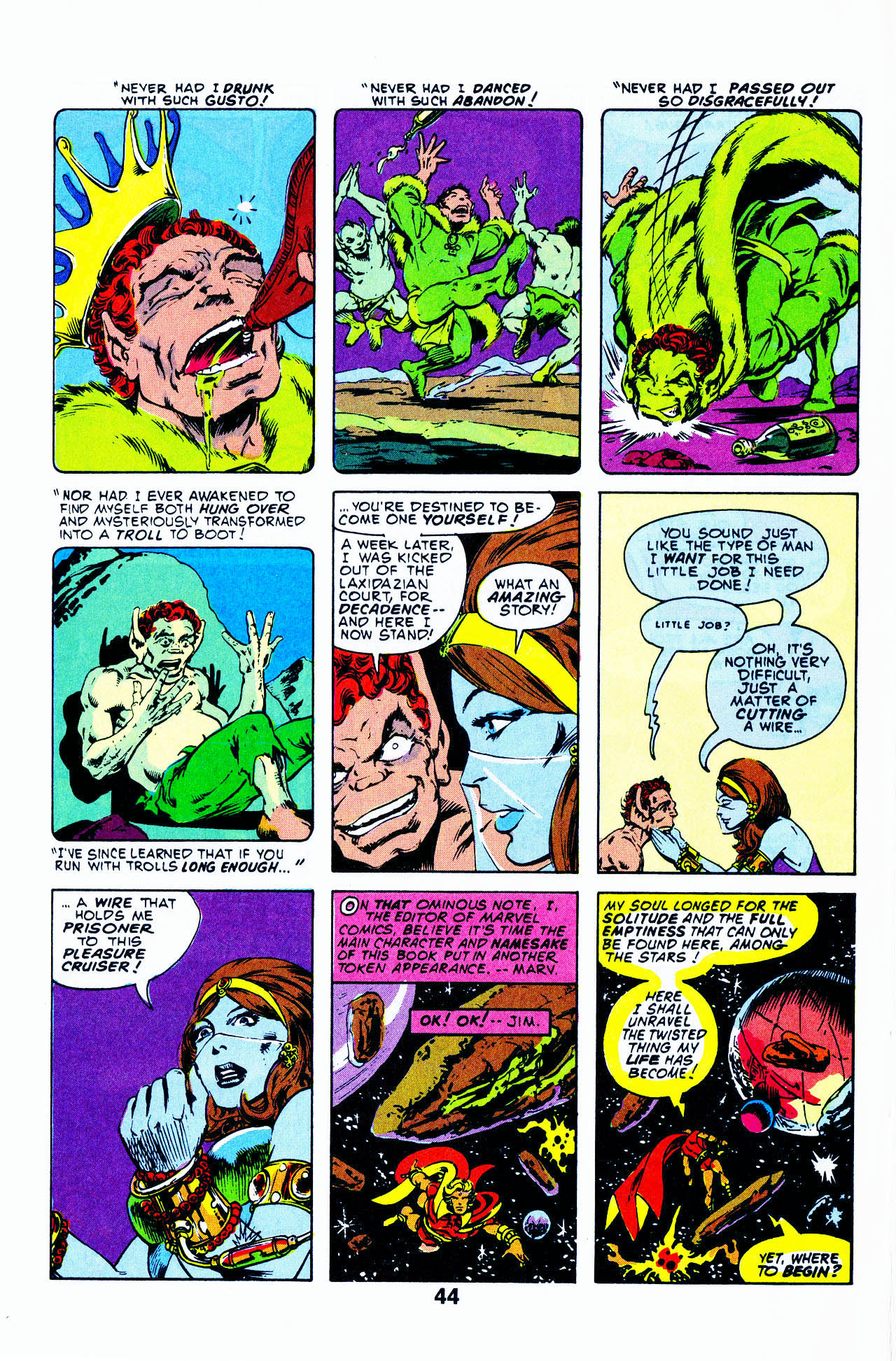 Read online Warlock (1992) comic -  Issue #3 - 46