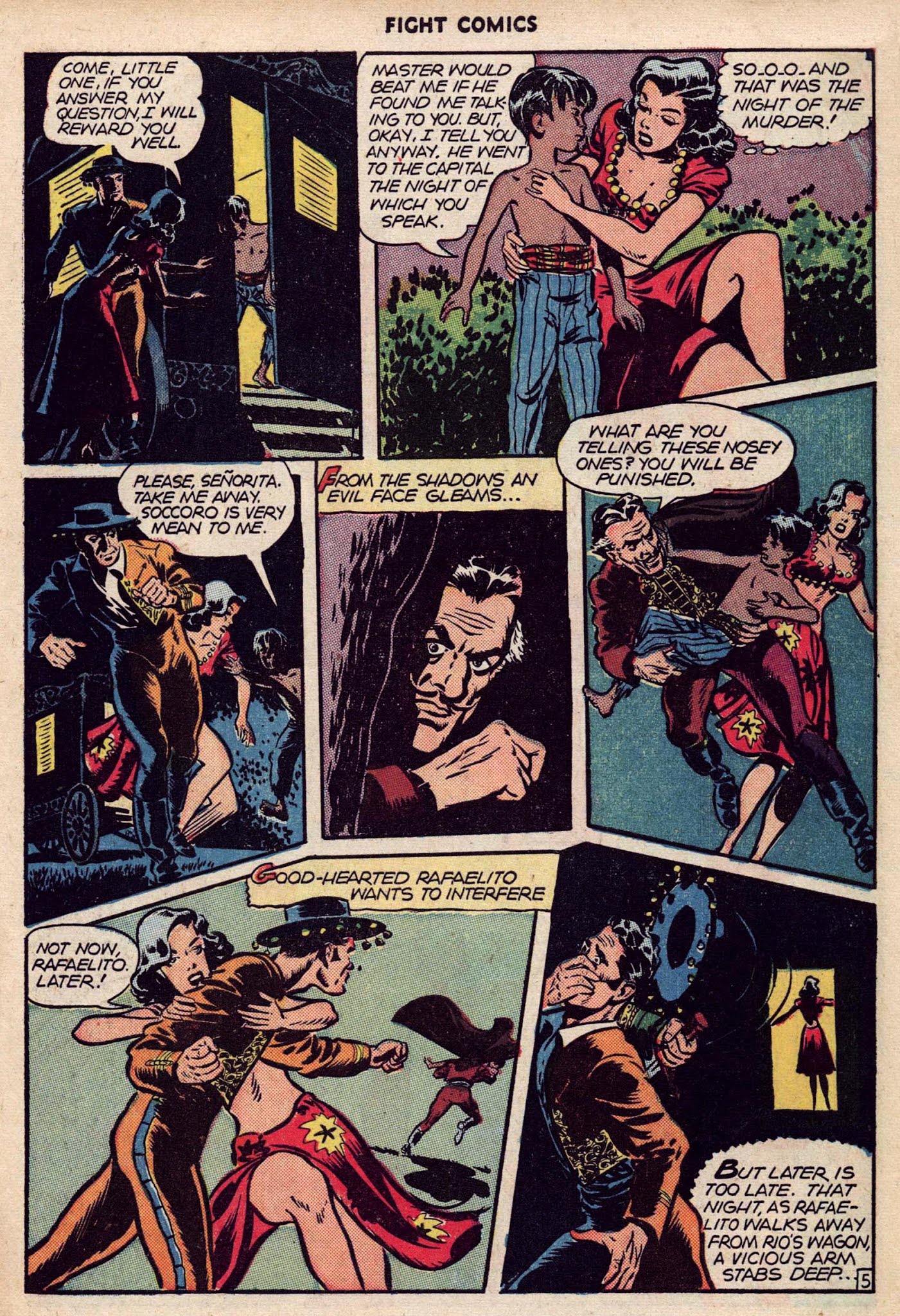 Read online Fight Comics comic -  Issue #46 - 7