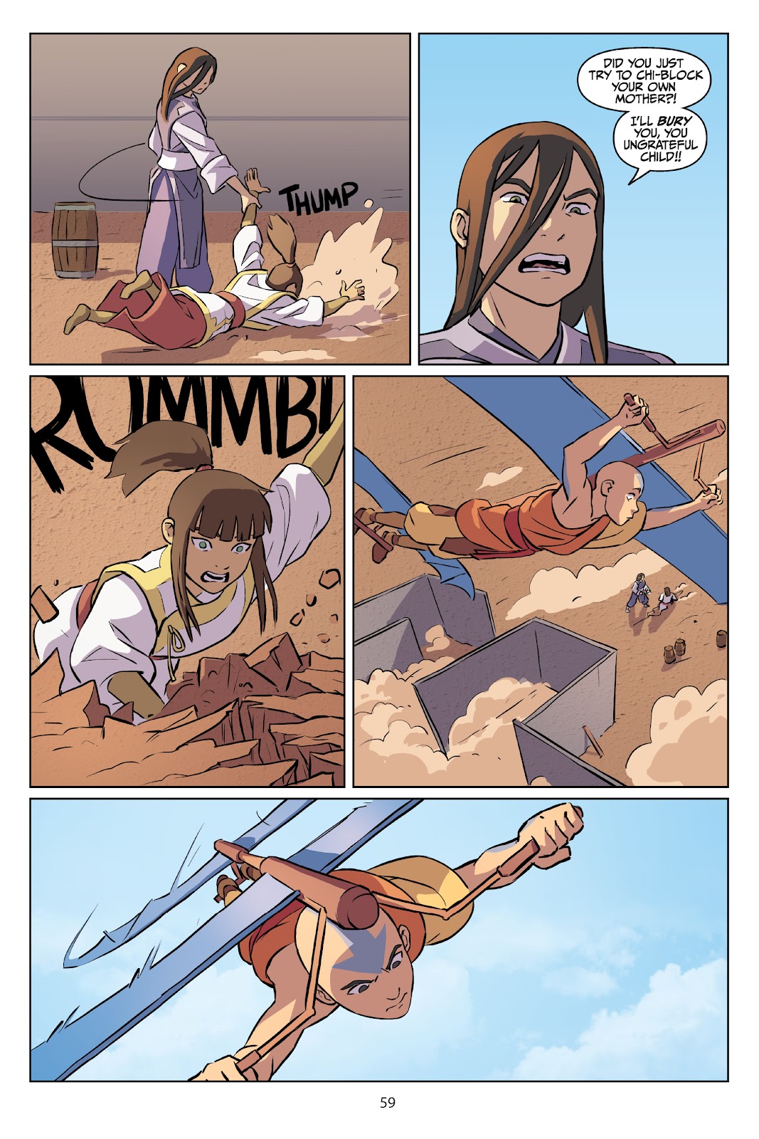 Read online Nickelodeon Avatar: The Last Airbender - Imbalance comic -  Issue # TPB 3 - 60