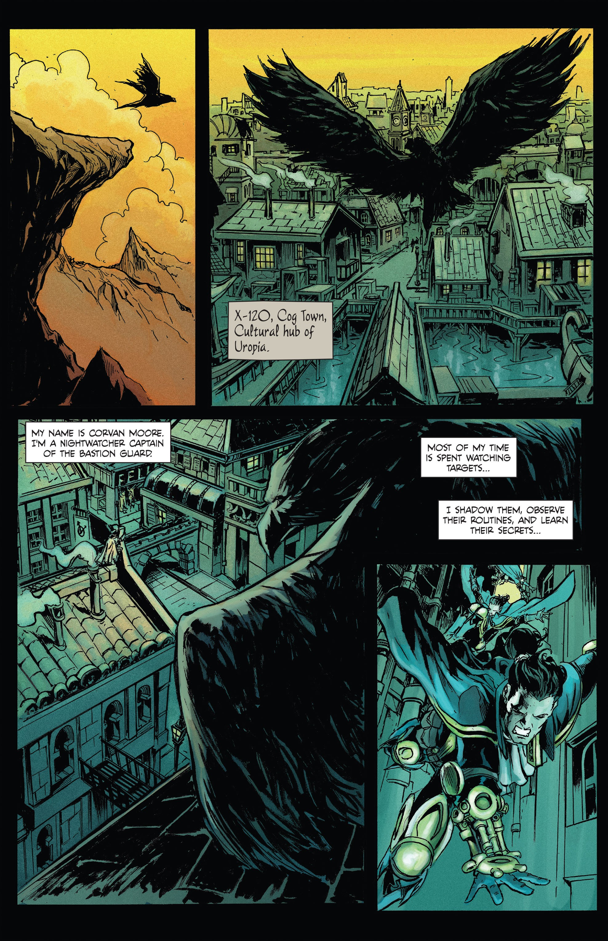 Read online Raven Nevermore comic -  Issue #1 - 3