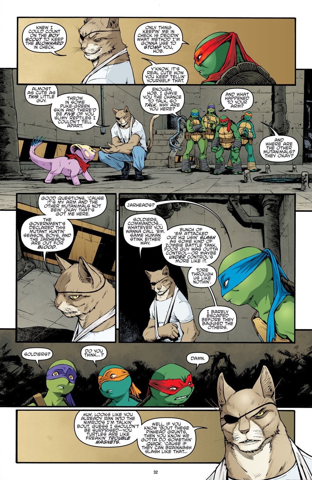 Read online Teenage Mutant Ninja Turtles: The IDW Collection comic -  Issue # TPB 9 (Part 1) - 33