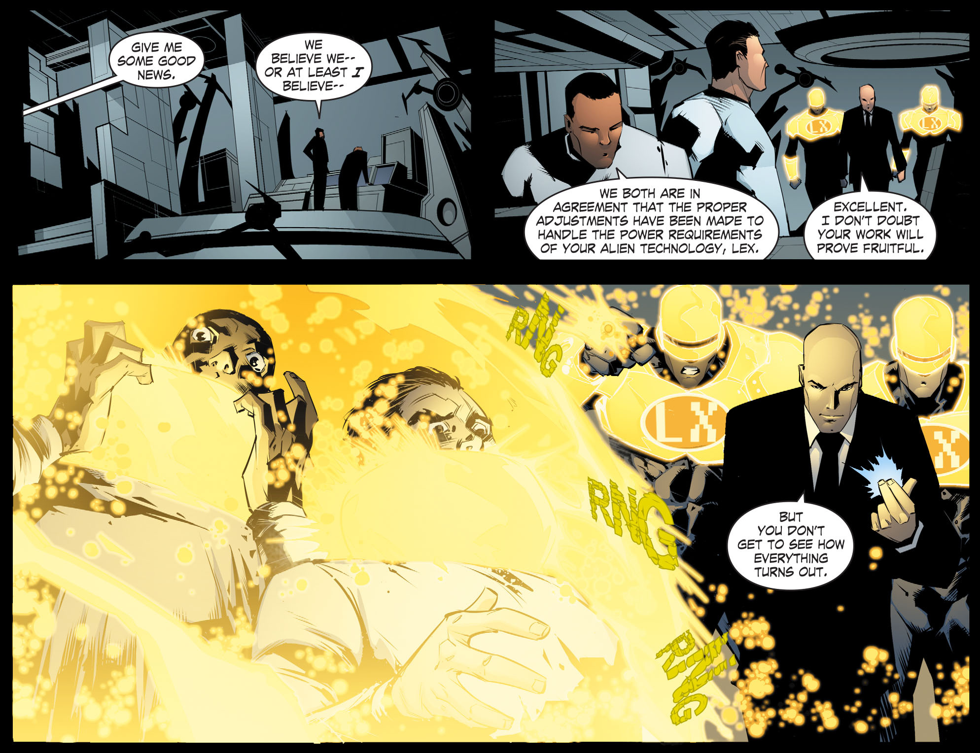 Read online Smallville: Chaos [II] comic -  Issue #8 - 9