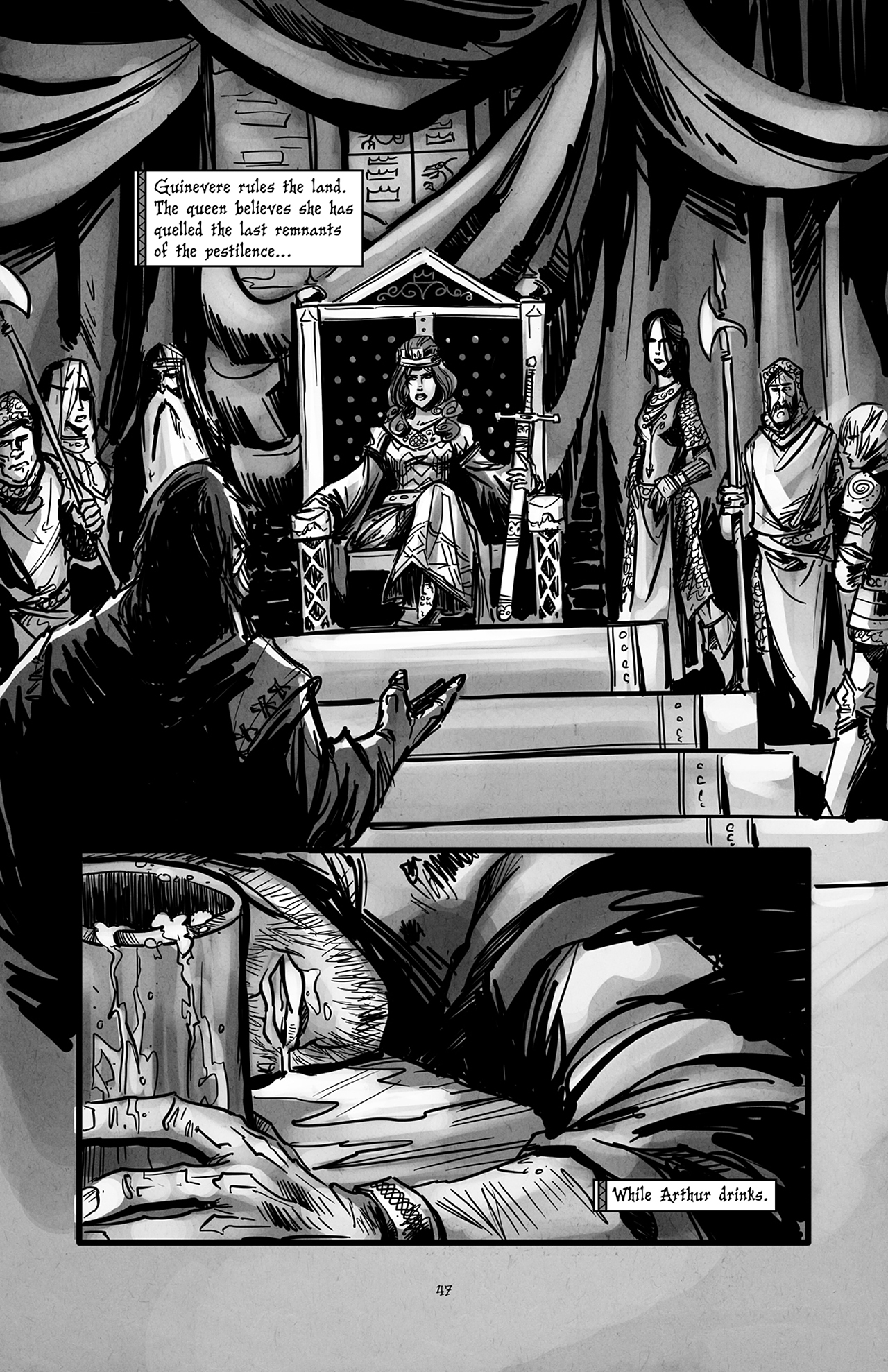 Read online Knights of the Living Dead comic -  Issue #2 - 30