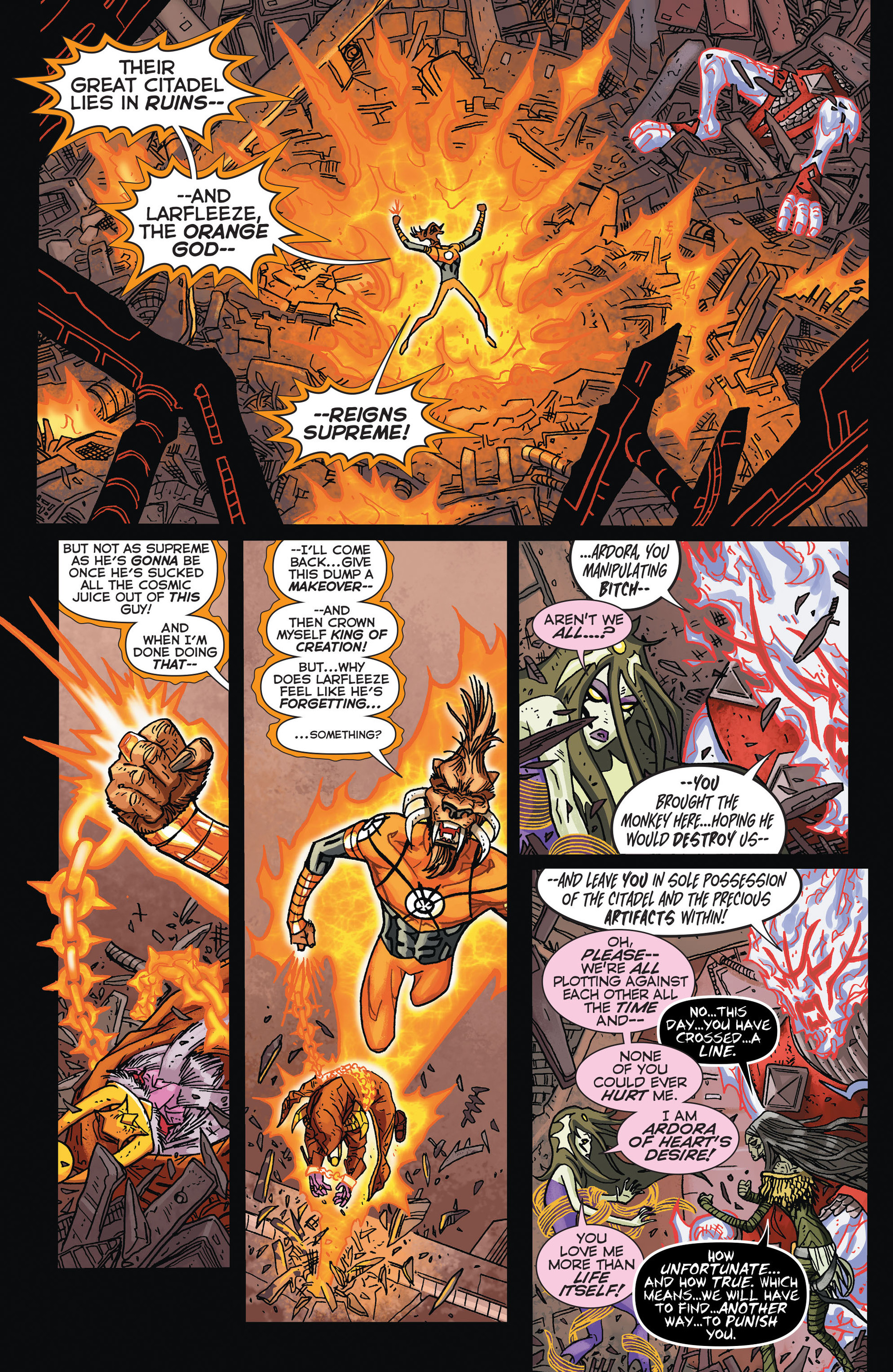 Read online Larfleeze comic -  Issue #9 - 11