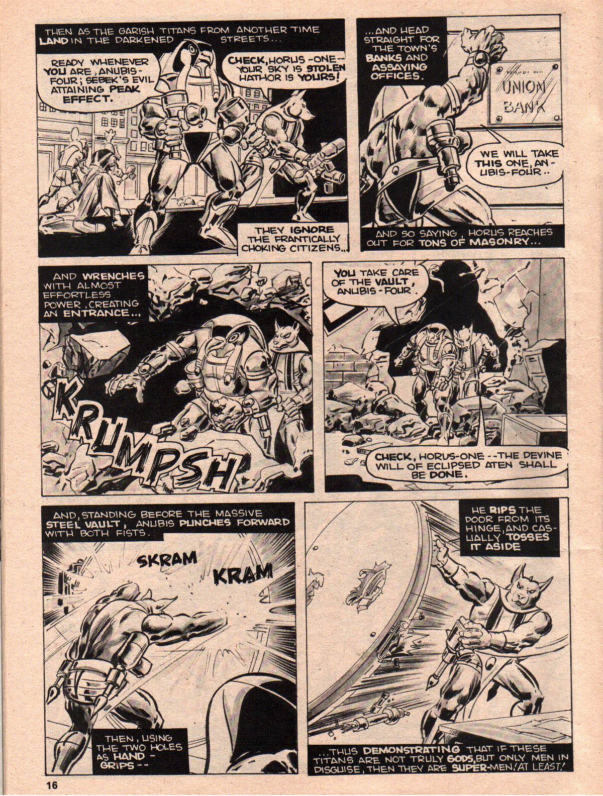 Read online Doc Savage (1975) comic -  Issue #6 - 16