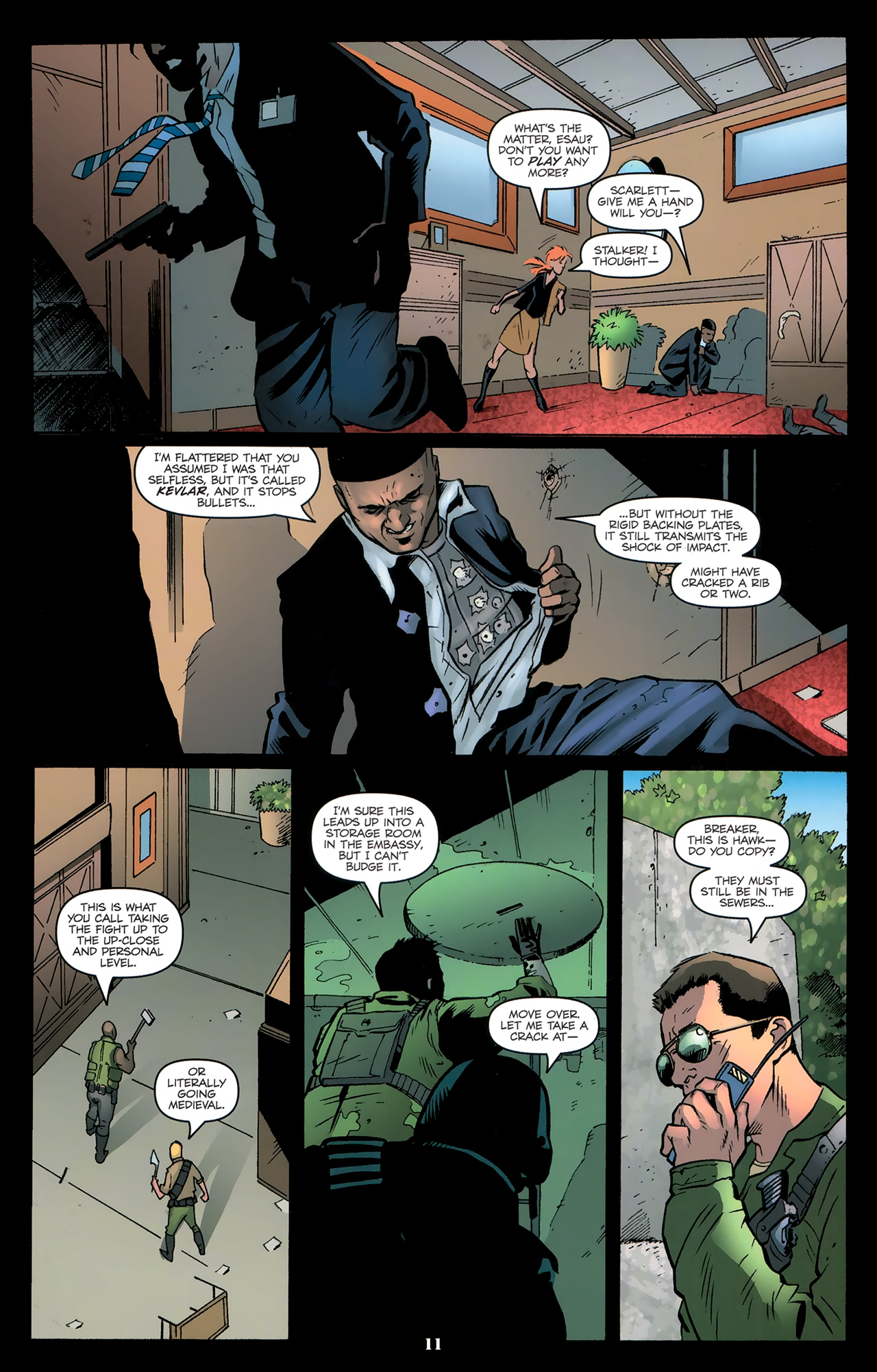 Read online G.I. Joe: Origins comic -  Issue #10 - 14