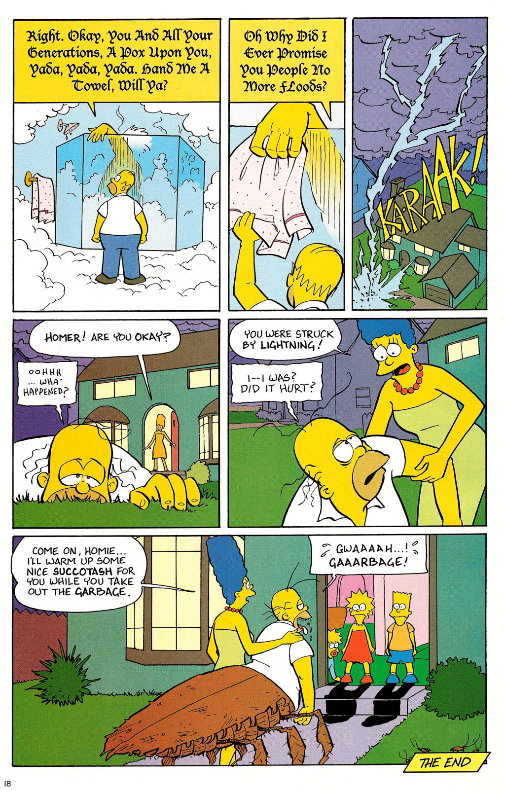 Read online Treehouse of Horror comic -  Issue #12 - 19