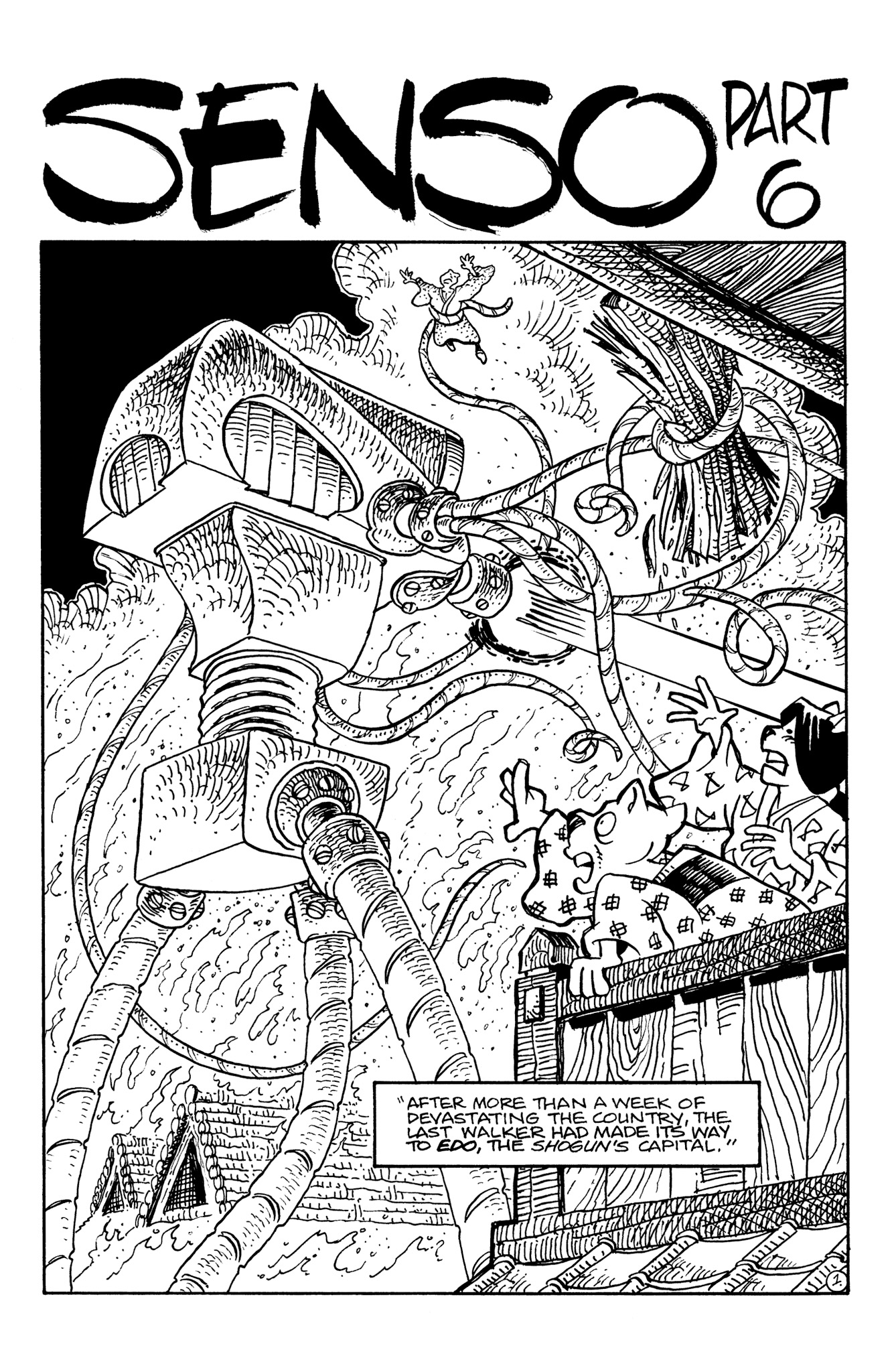 Read online Usagi Yojimbo: Senso comic -  Issue #6 - 3