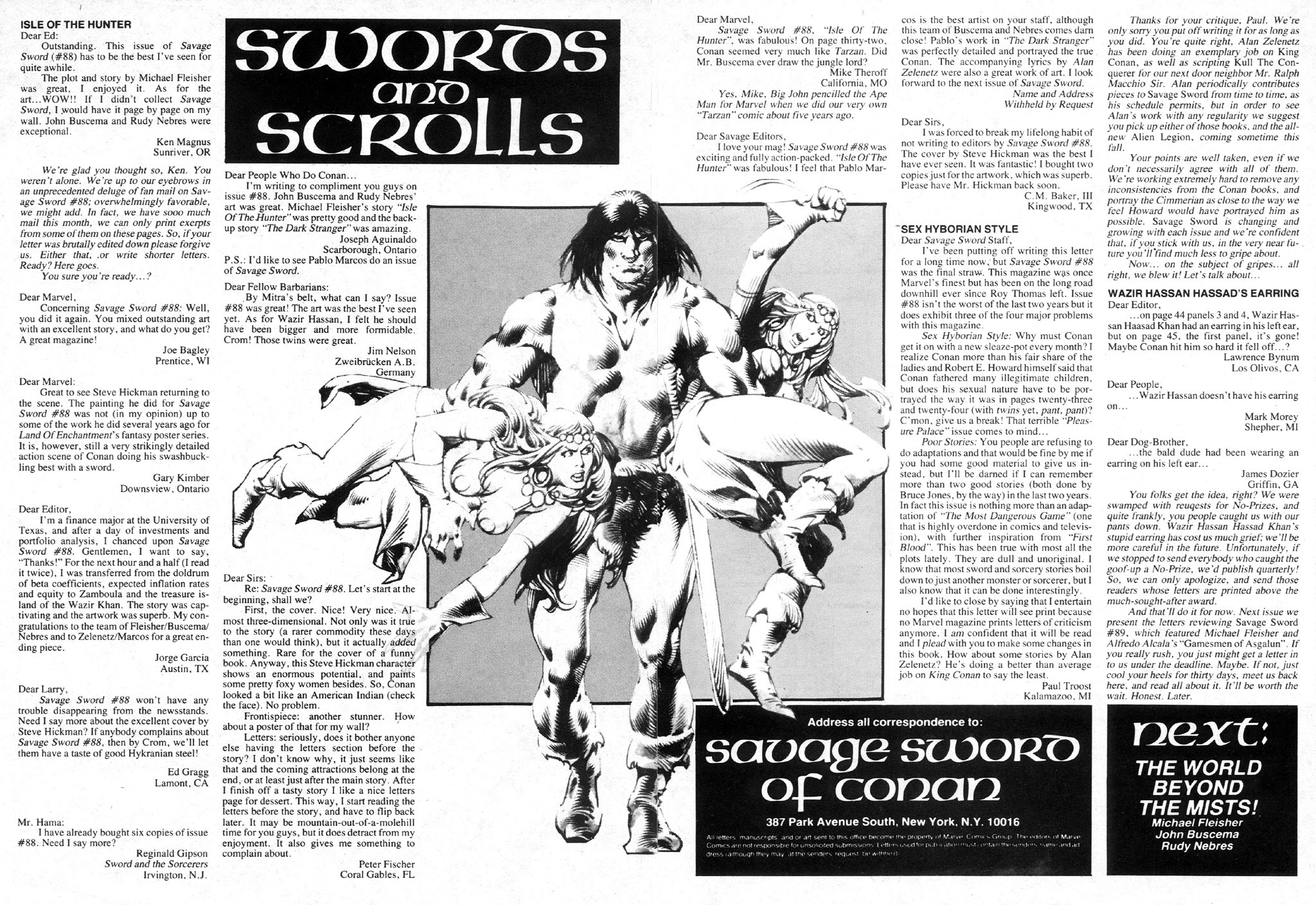 Read online The Savage Sword Of Conan comic -  Issue #92 - 4