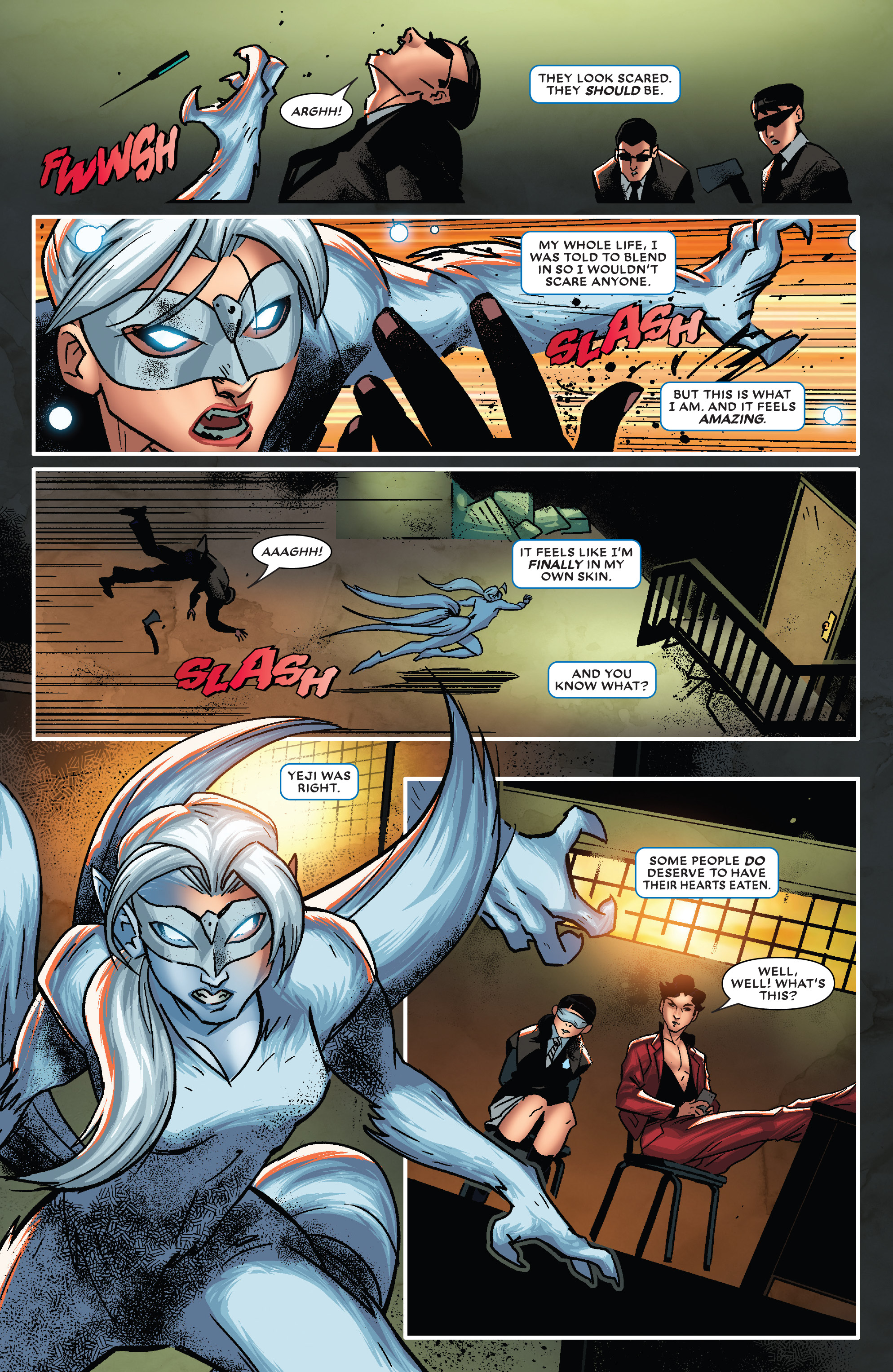 Read online Future Fight Firsts: Luna Snow comic -  Issue #Future Fight Firsts White Fox - 18