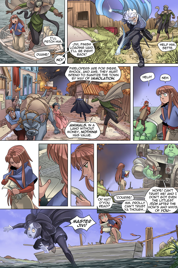 Read online Unsounded comic -  Issue #11 - 64