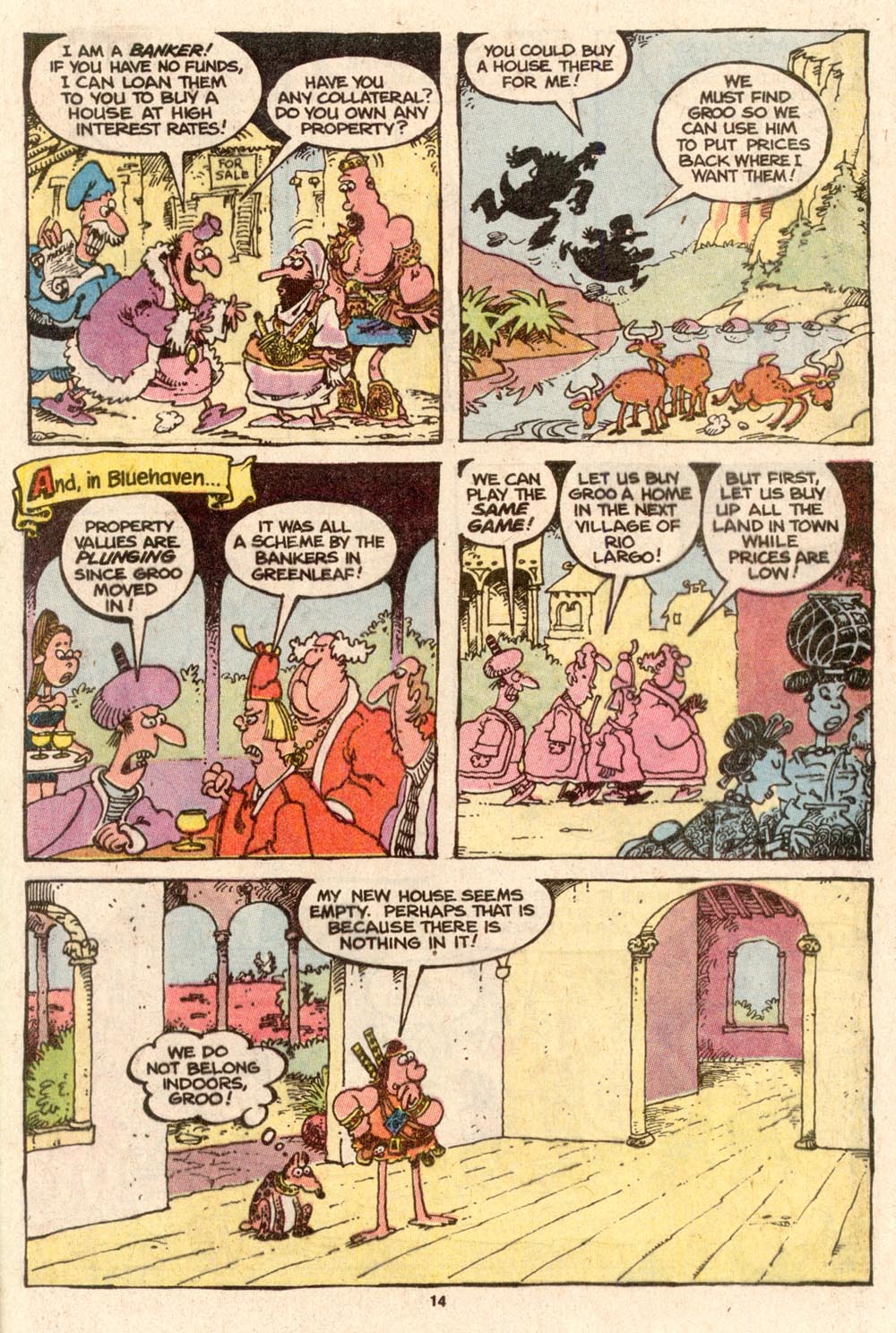 Read online Sergio Aragonés Groo the Wanderer comic -  Issue #63 - 14