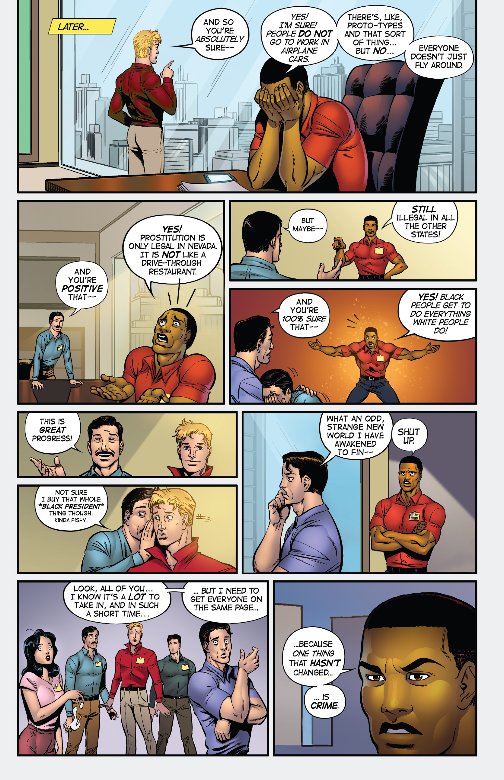 Read online Heroes At Large! comic -  Issue #1 - 6