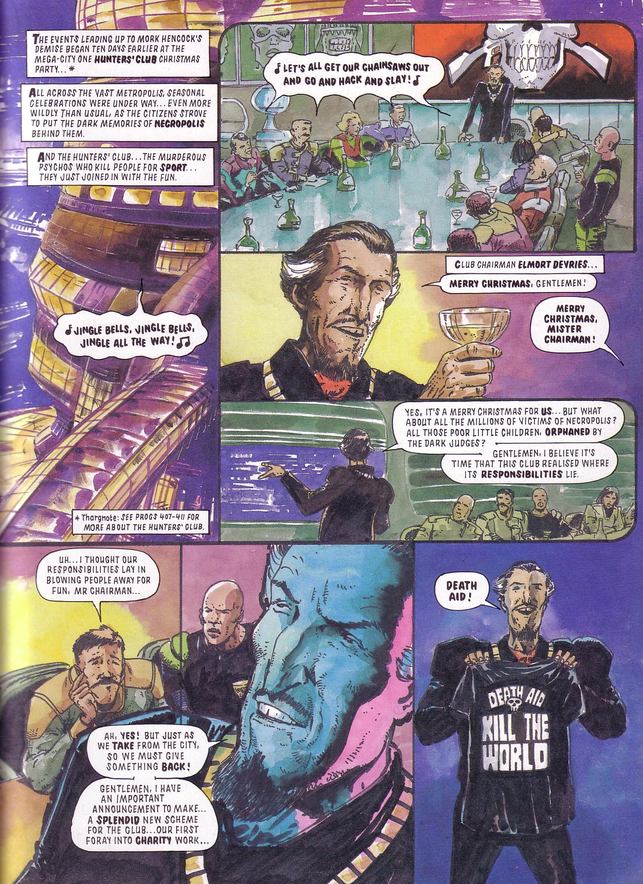 Read online Judge Dredd: Death Aid comic -  Issue # TPB - 7