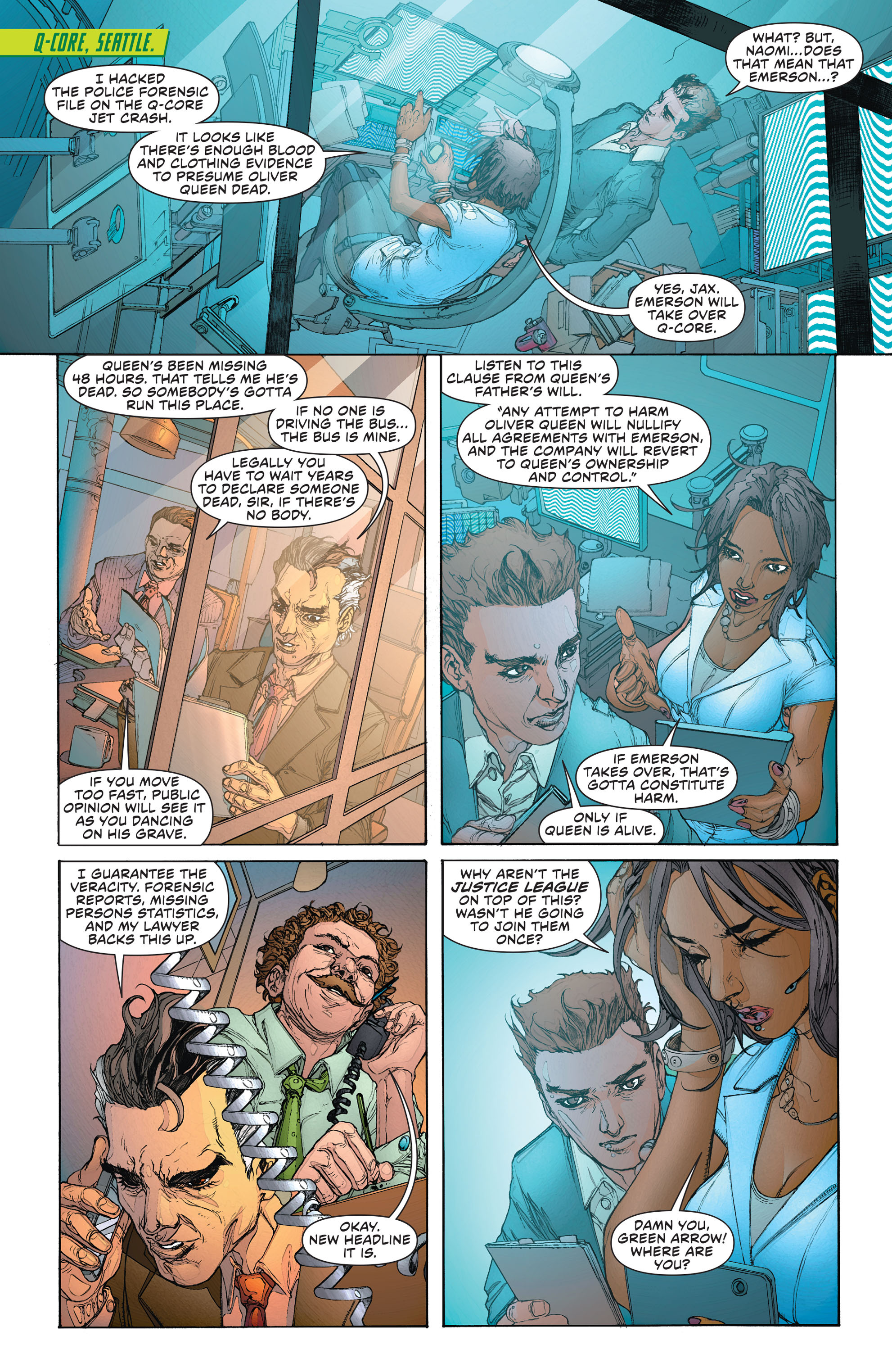 Read online Green Arrow (2011) comic -  Issue # _TPB 2 - 38