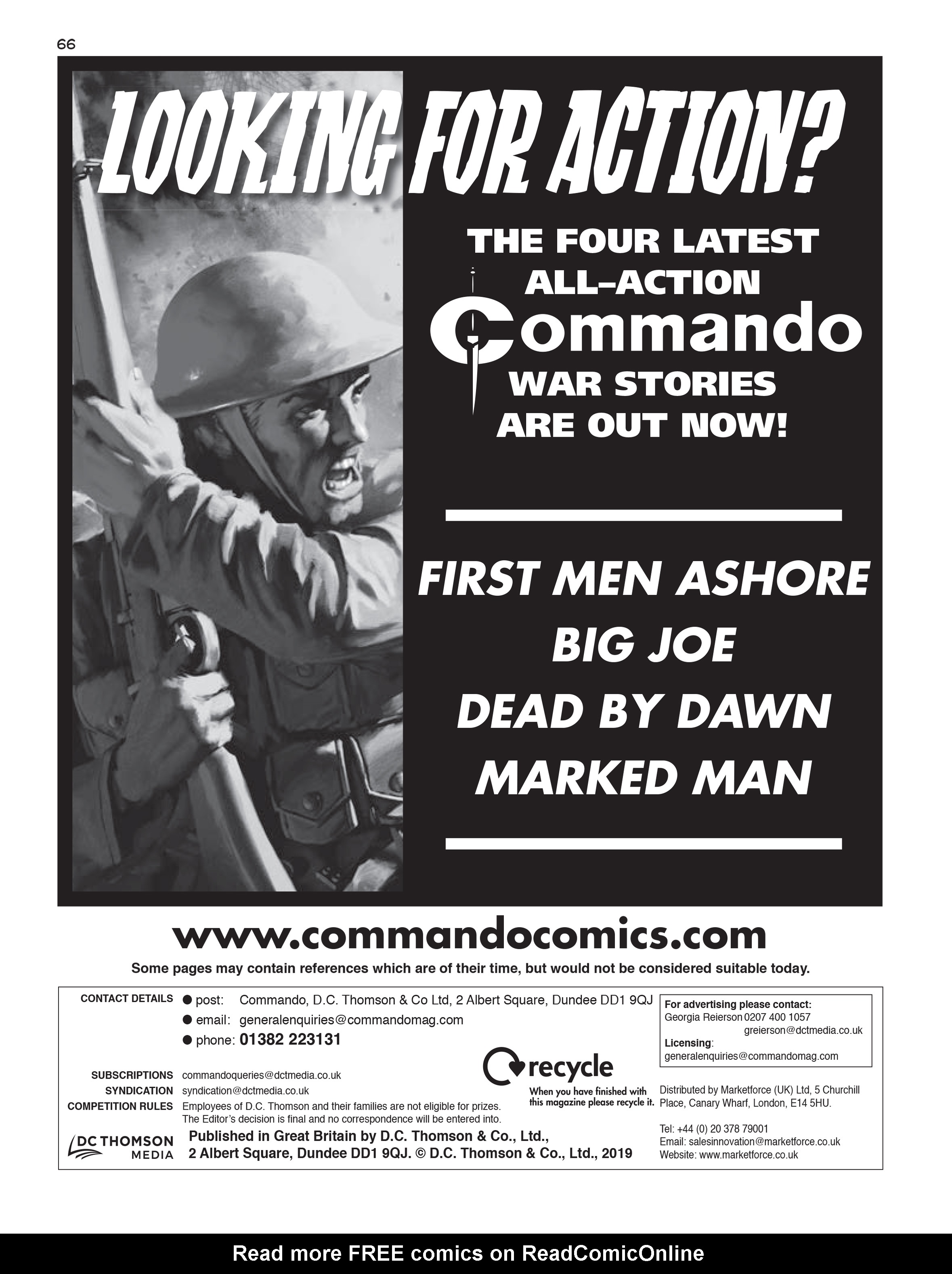 Read online Commando: For Action and Adventure comic -  Issue #5232 - 65