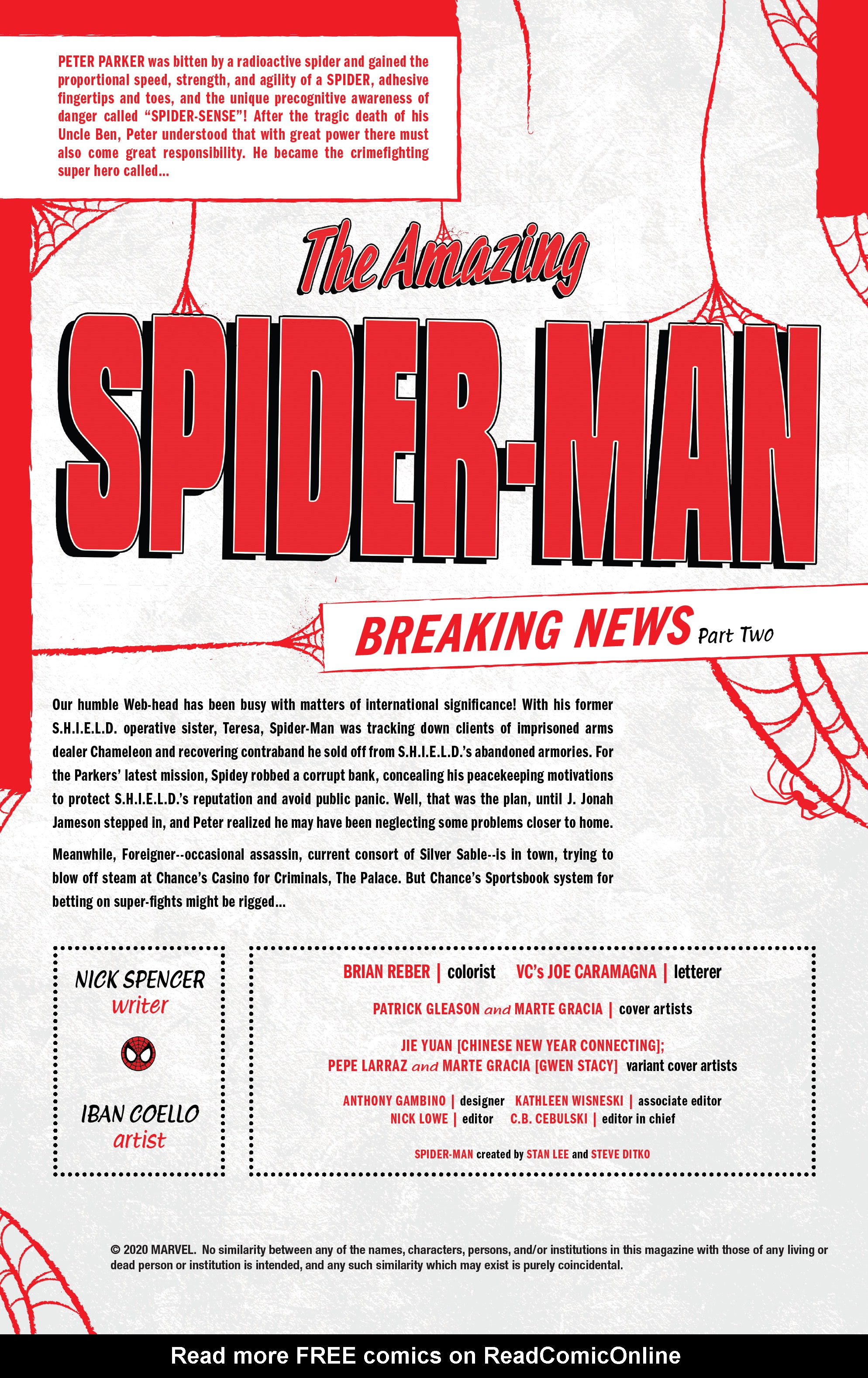 Read online The Amazing Spider-Man (2018) comic -  Issue #39 - 2