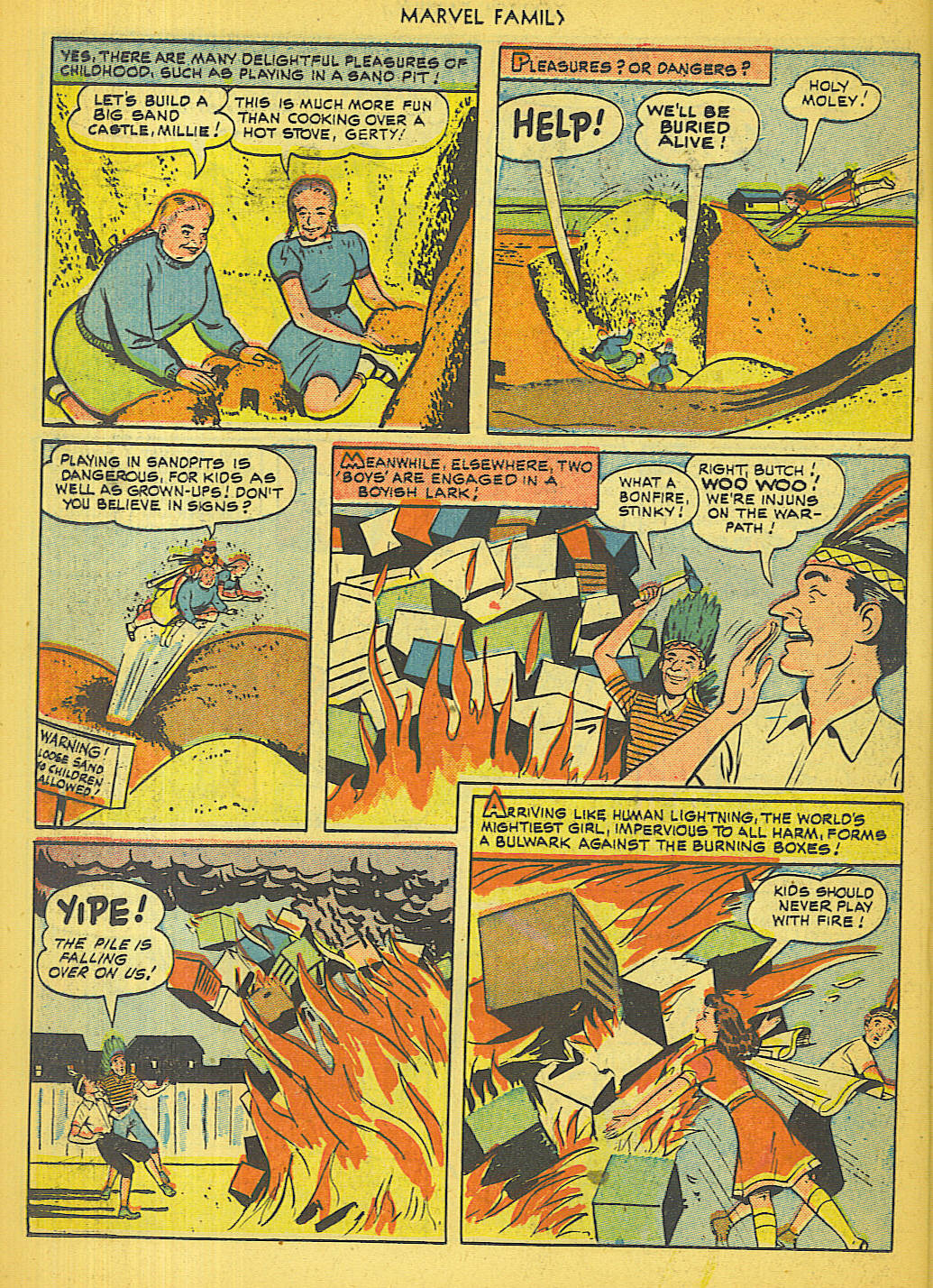 Read online The Marvel Family comic -  Issue #49 - 30