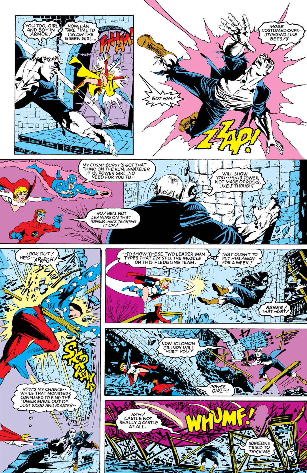 Read online Infinity Inc. (1984) comic -  Issue #3 - 18