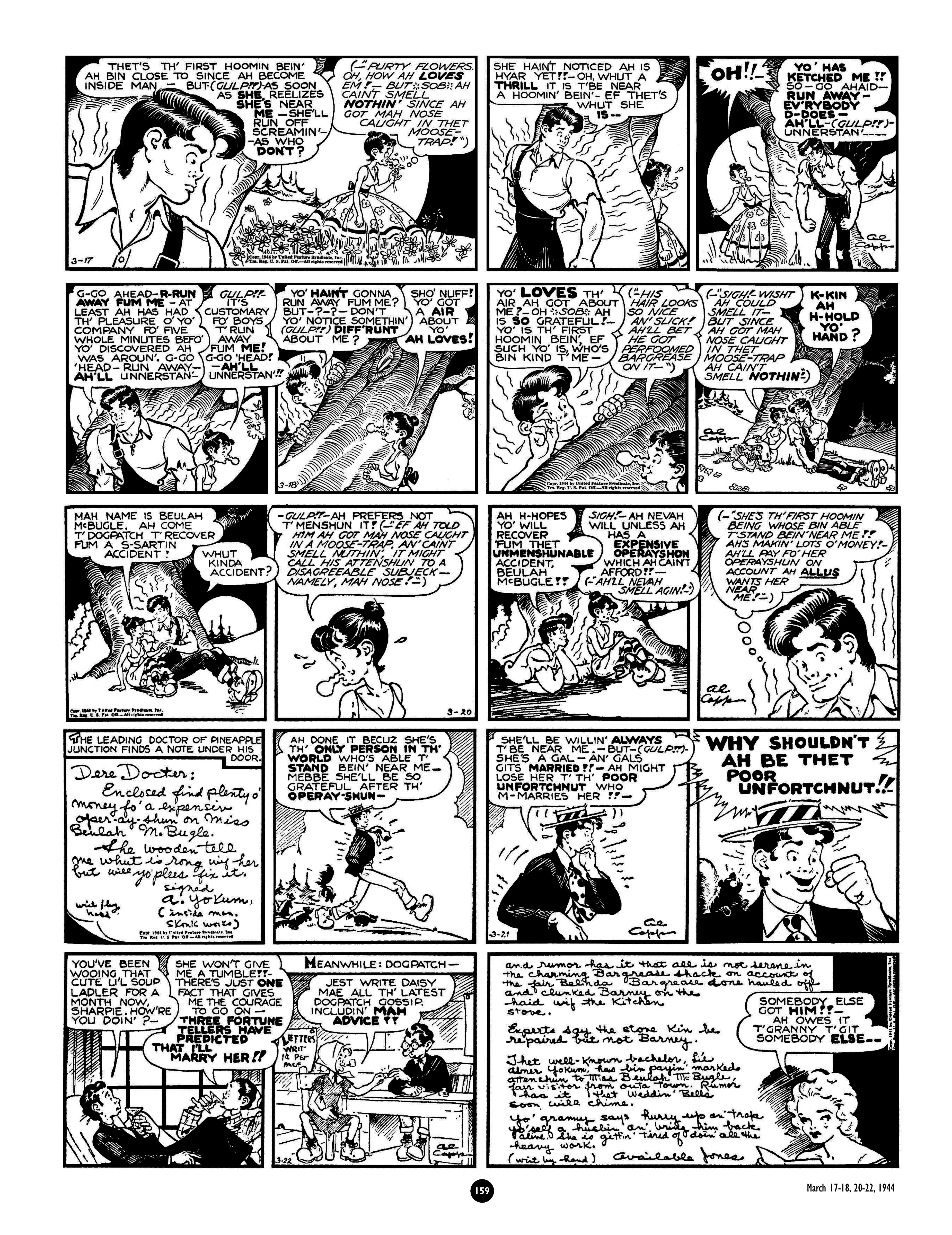Read online Al Capp's Li'l Abner Complete Daily & Color Sunday Comics comic -  Issue # TPB 5 (Part 2) - 61