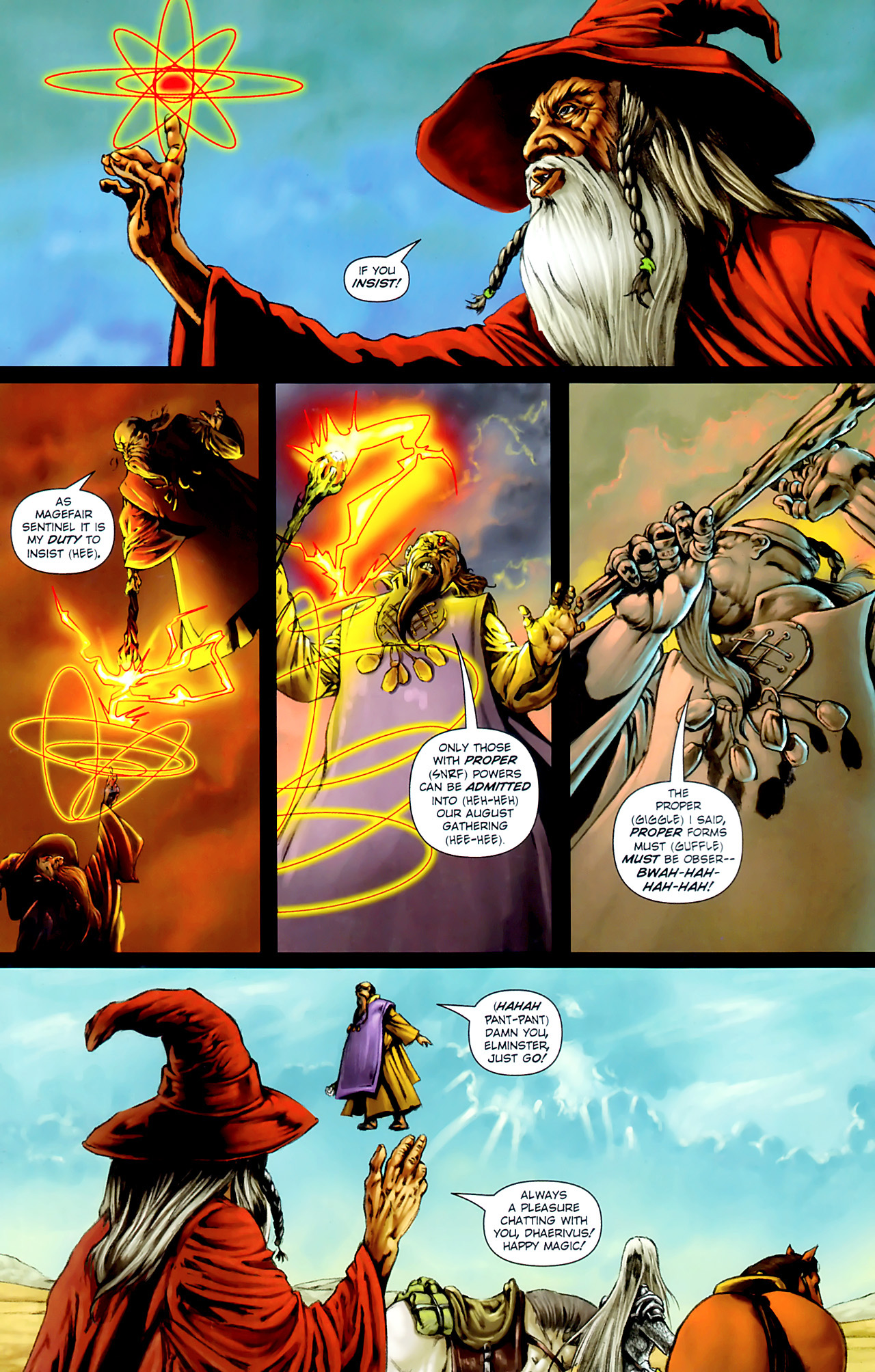 Read online The Worlds of Dungeons & Dragons comic -  Issue #3 - 7