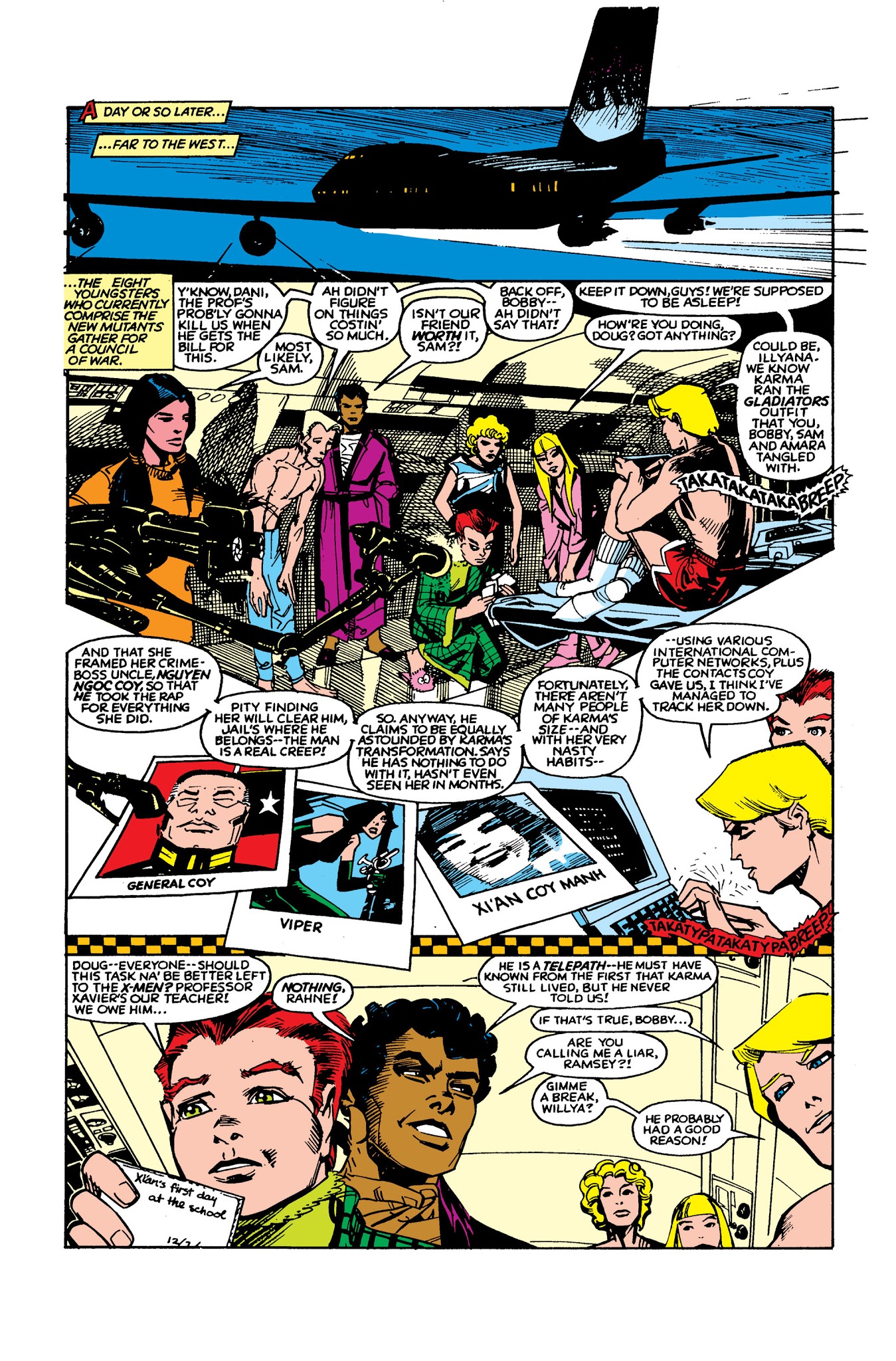 Read online New Mutants Classic comic -  Issue # TPB 4 - 147