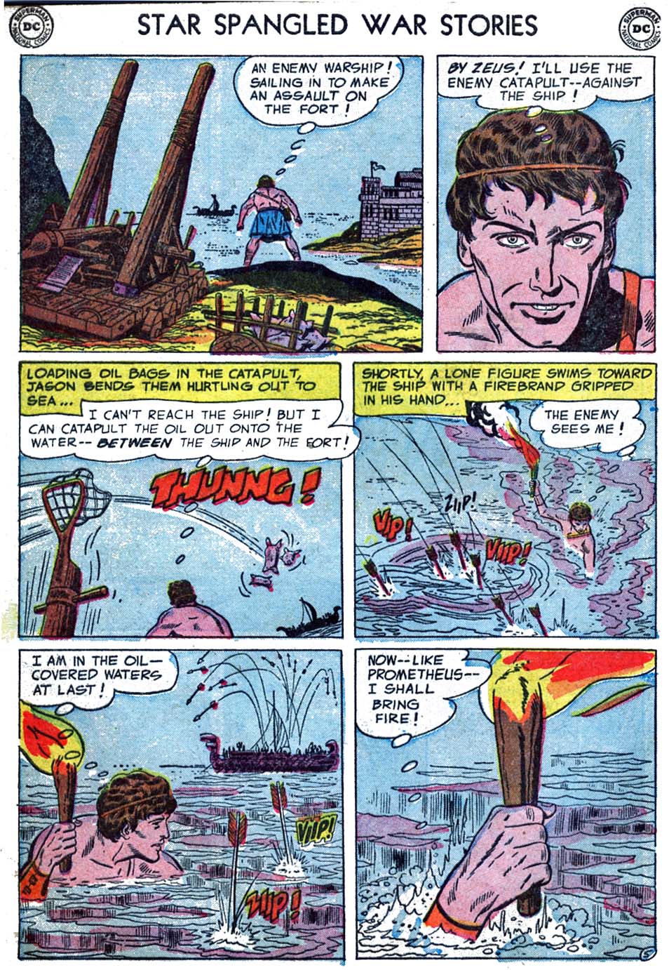 Read online Star Spangled War Stories (1952) comic -  Issue #32 - 32