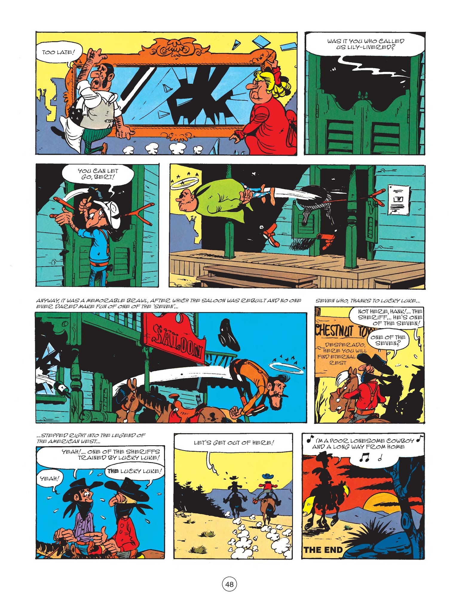 Read online A Lucky Luke Adventure comic -  Issue #60 - 50