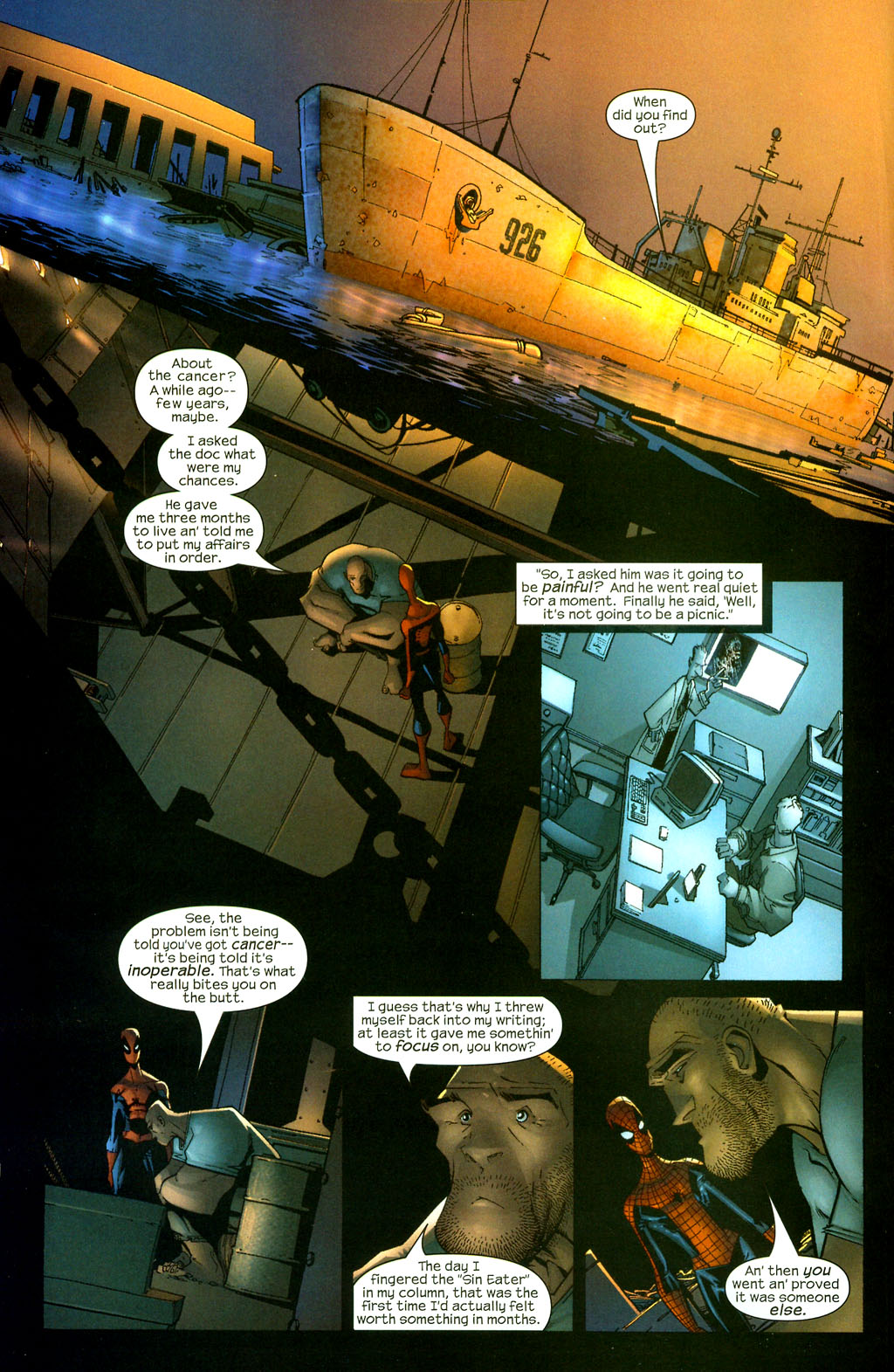 Read online The Spectacular Spider-Man (2003) comic -  Issue #5 - 3