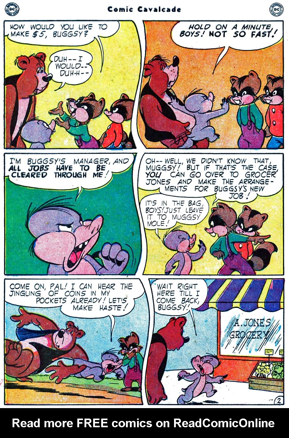 Read online Comic Cavalcade comic -  Issue #39 - 14