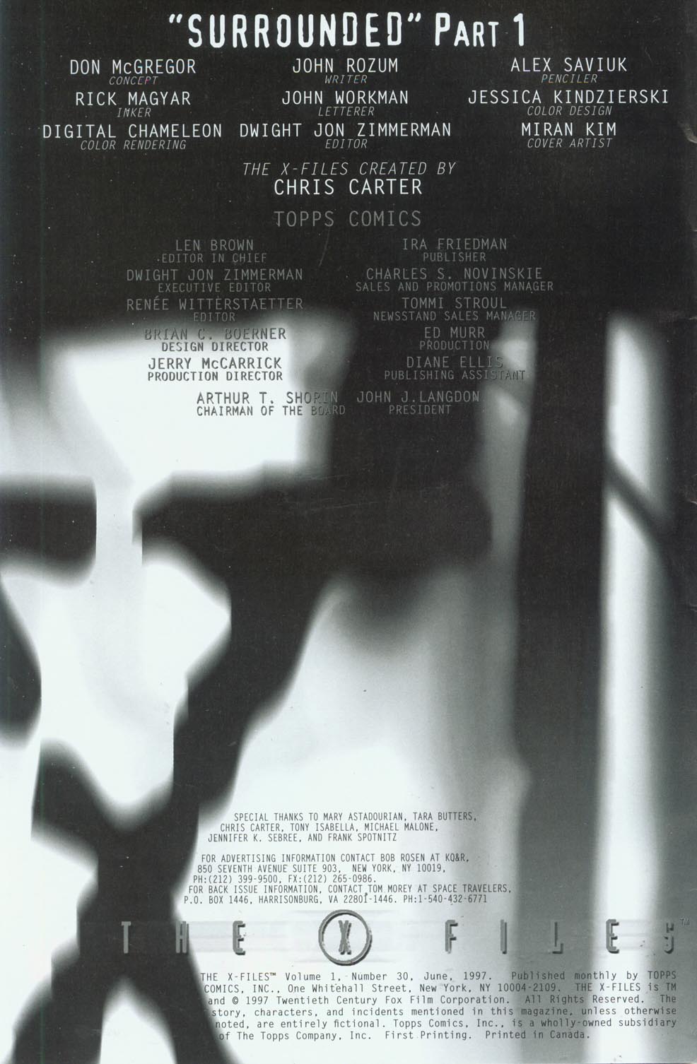 Read online The X-Files (1995) comic -  Issue #30 - 2