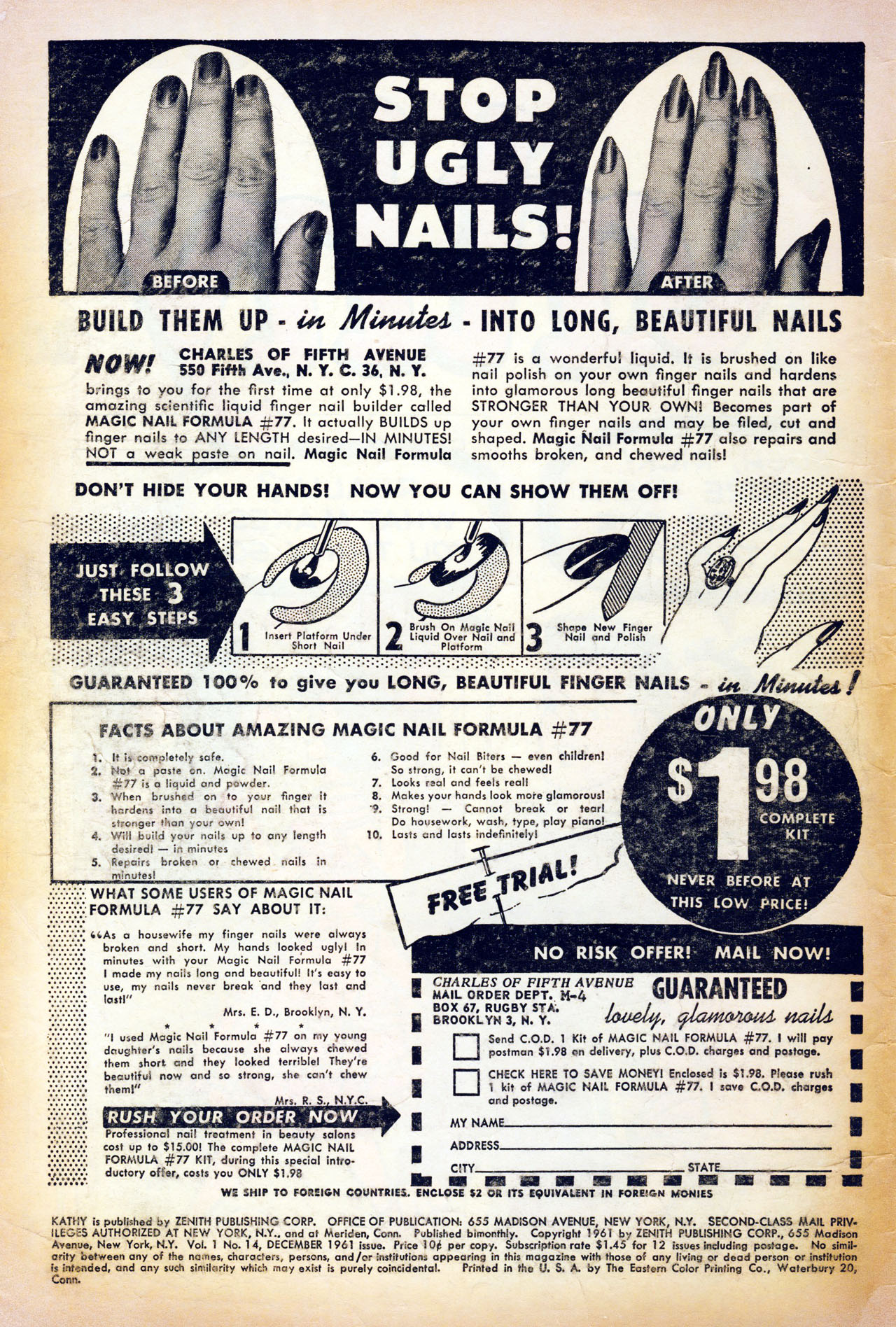 Read online Kathy (1959) comic -  Issue #14 - 2