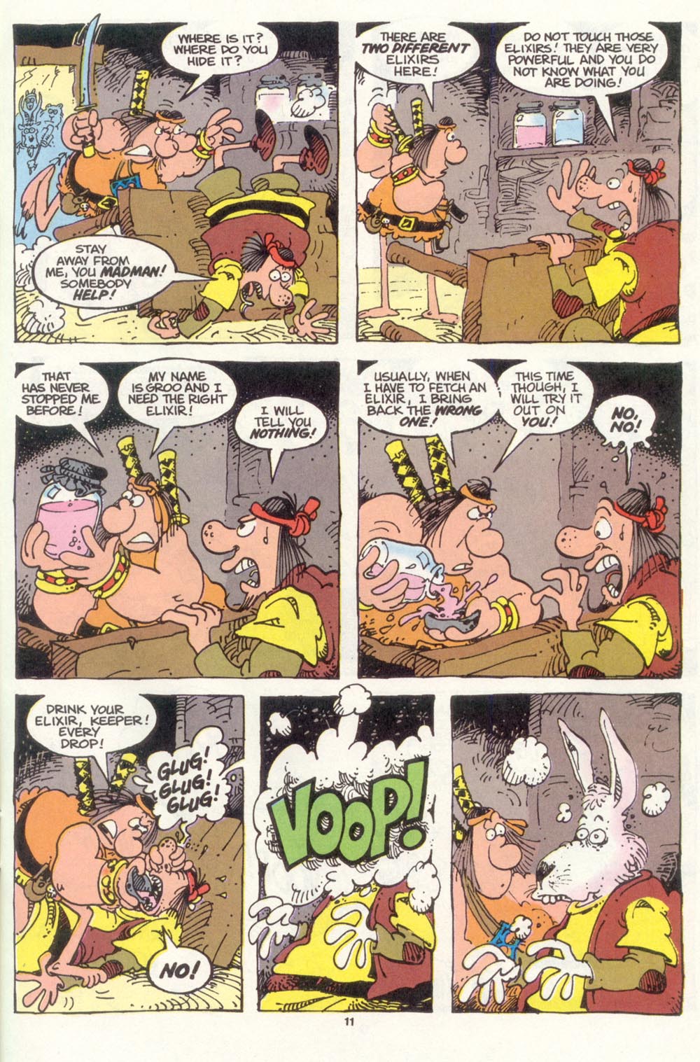 Read online Sergio Aragonés Groo the Wanderer comic -  Issue #105 - 13