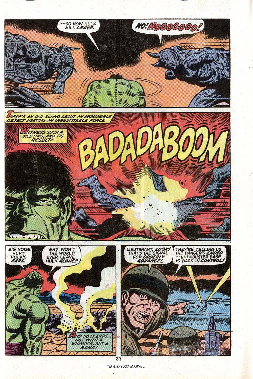 Read online The Incredible Hulk (1968) comic -  Issue #171 - 33