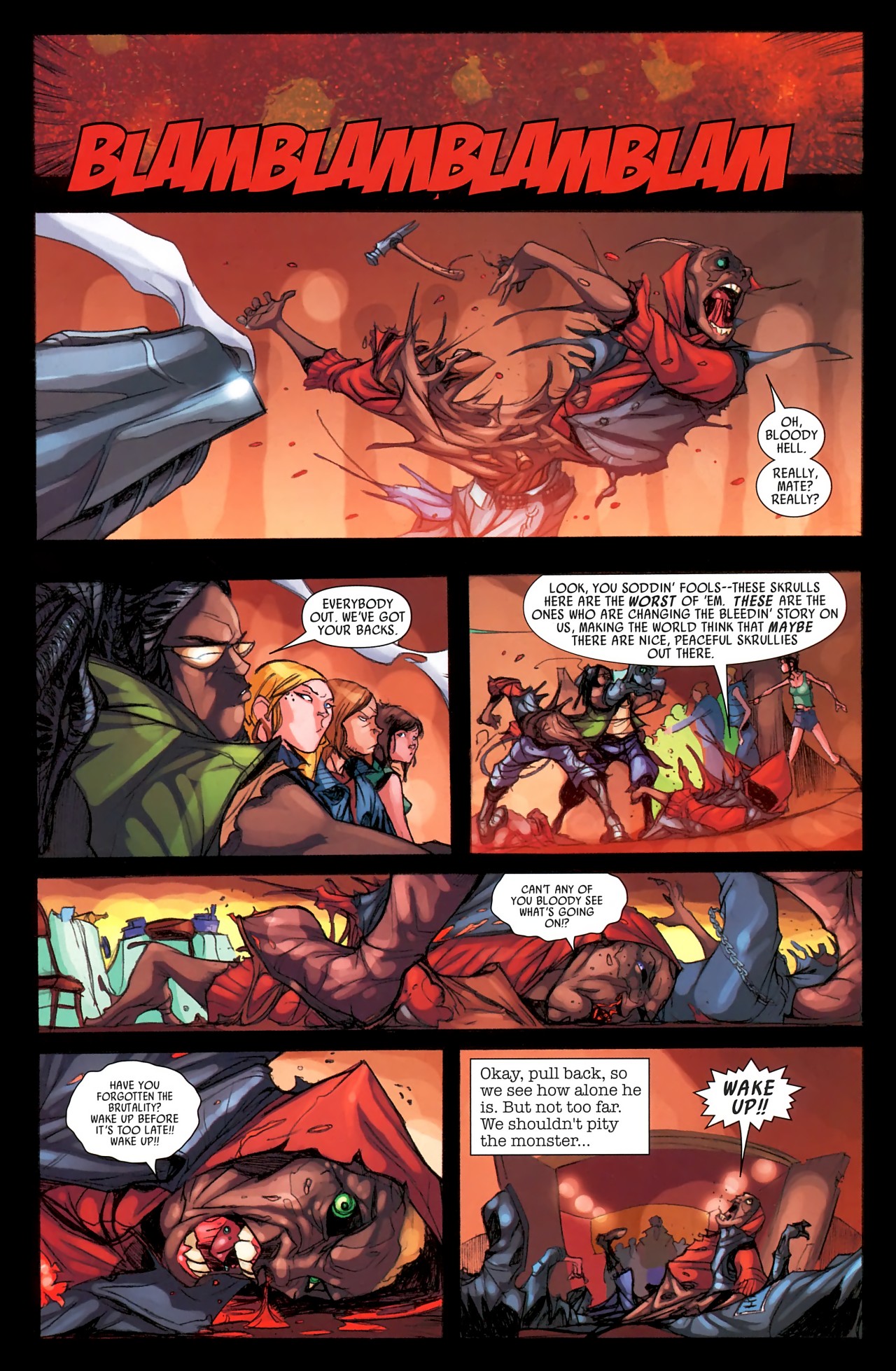 Read online Skrull Kill Krew (2009) comic -  Issue #5 - 23