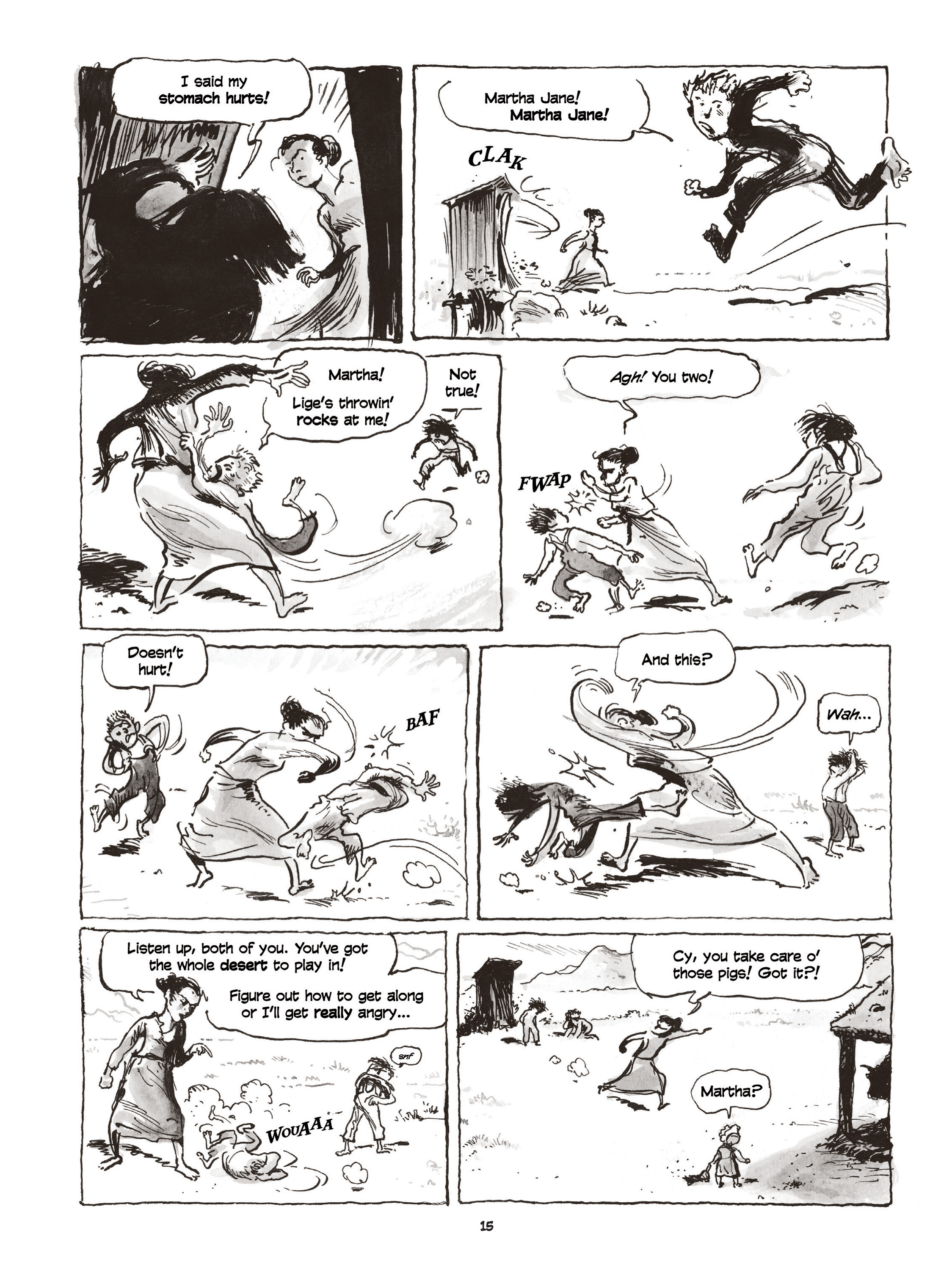 Read online Calamity Jane: The Calamitous Life of Martha Jane Cannary comic -  Issue # TPB (Part 1) - 15