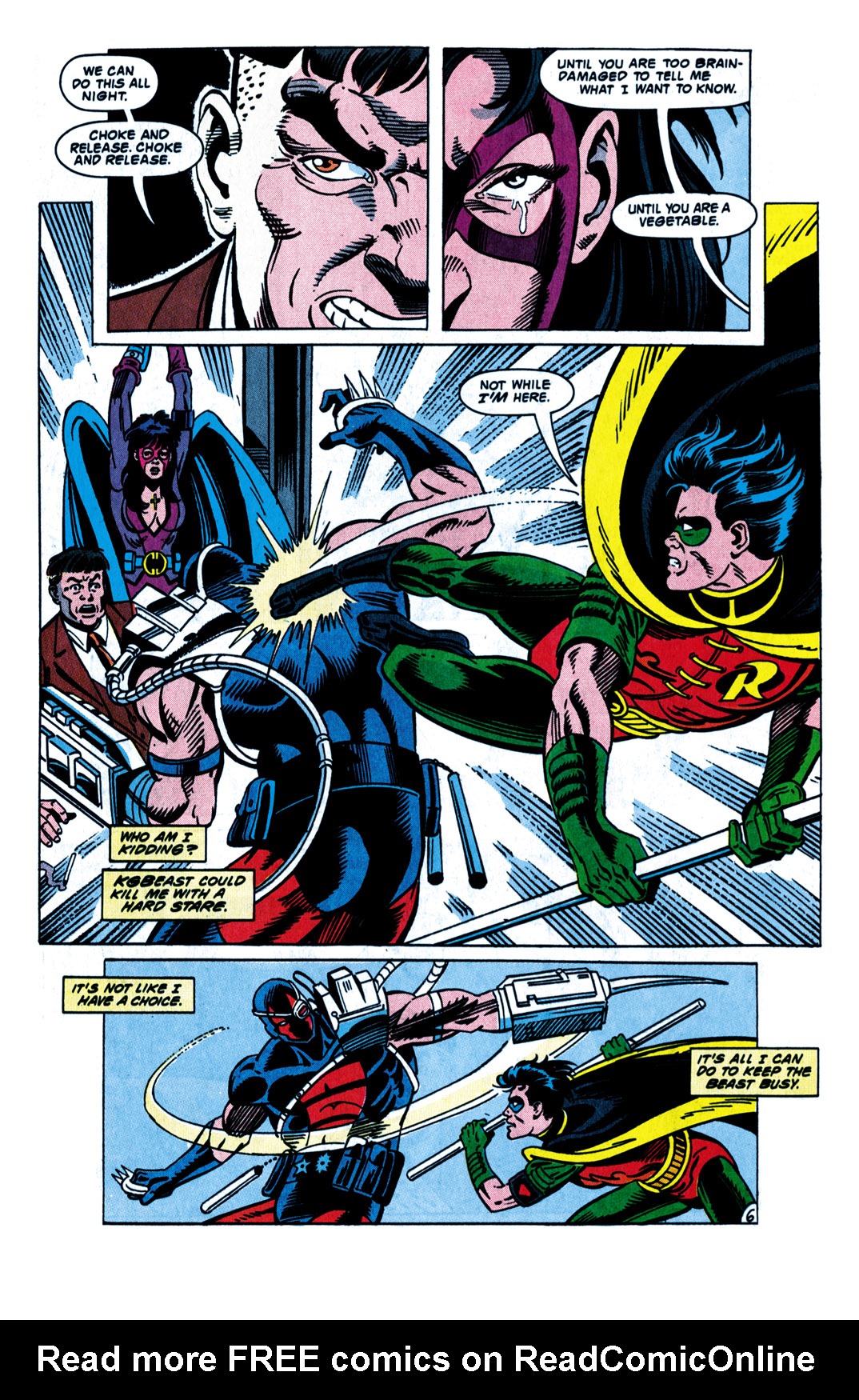 Read online Robin III: Cry of the Huntress comic -  Issue #6 - 7