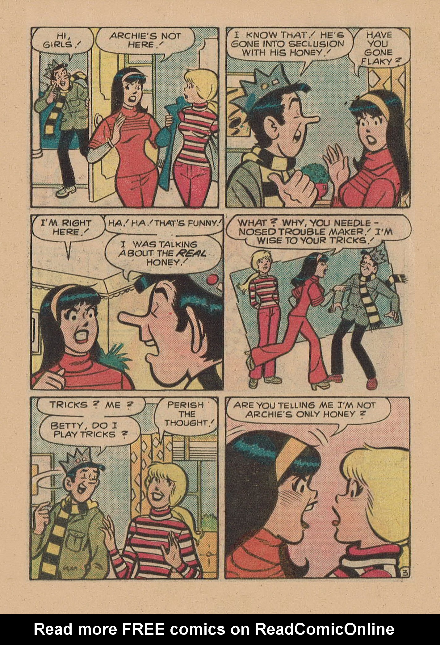 Read online Archie Digest Magazine comic -  Issue #71 - 105