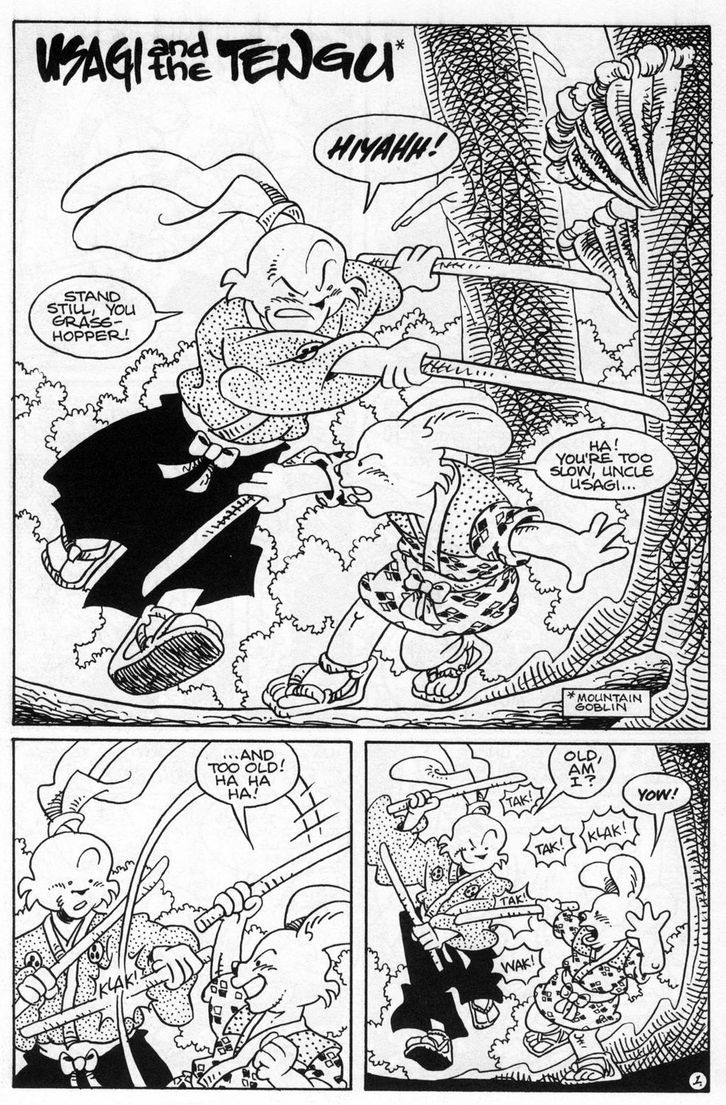 Usagi Yojimbo (1996) Issue #65 #65 - English 3