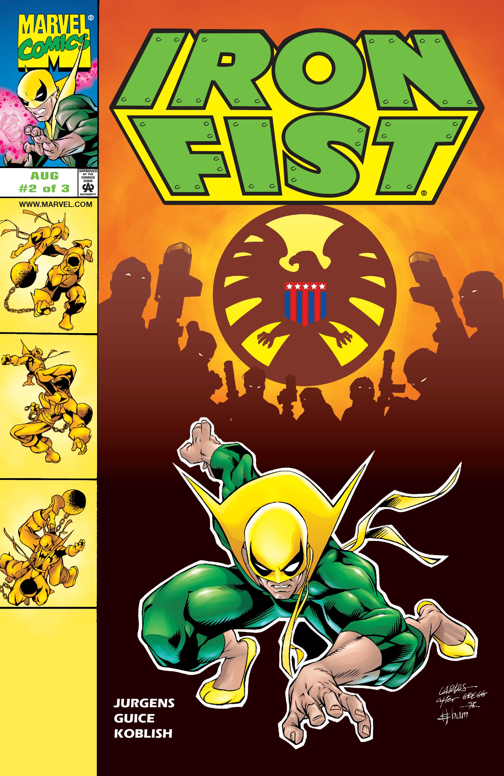Read online Iron Fist (1998) comic -  Issue #2 - 1