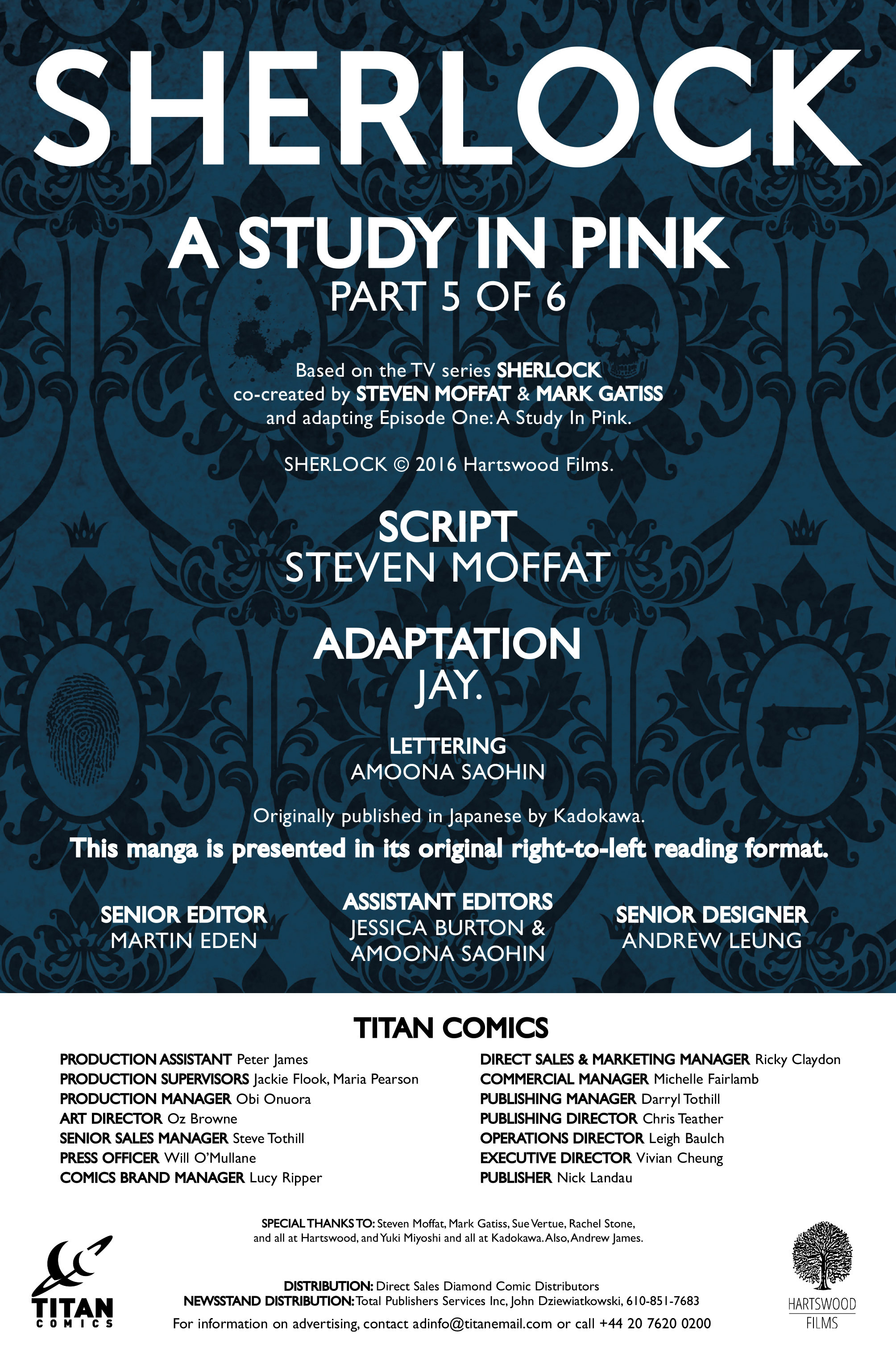 Read online Sherlock: A Study In Pink comic -  Issue #5 - 4